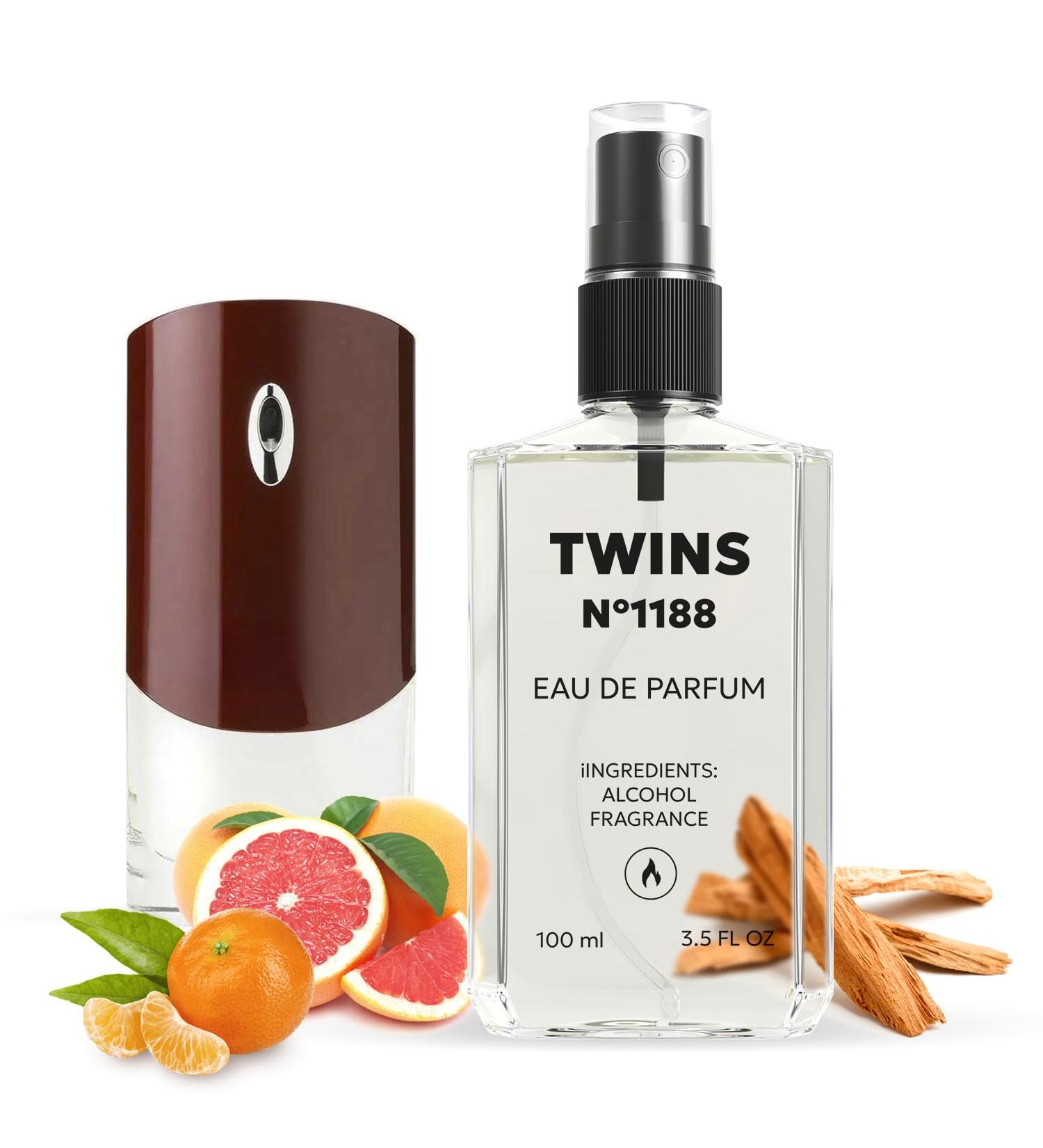 TWINS Impression of G. Pour Homme | Perfume for Men Eau de Parfum | No.1188 | 3.4 Fl Oz / 100 ml G pour Homme Impression - Buy Online on GoSupps.com