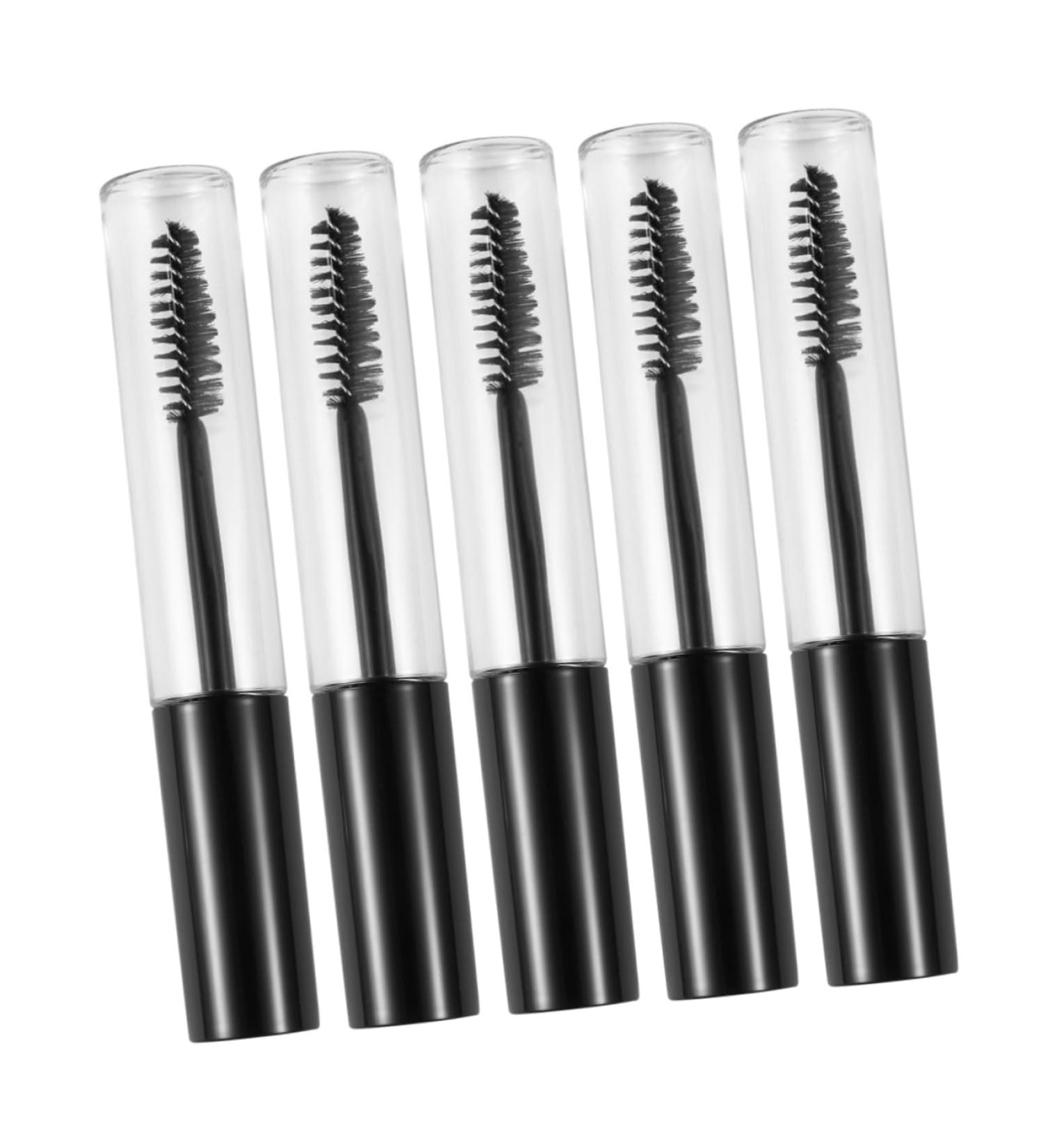 HAPINARY 5pcs Eyelash Sub Tube Empty Mascara Tube for oil Empty Mascara Travel Storage Bottles 1 g (Pack of 1) Black - Buy Online on GoSupps.com