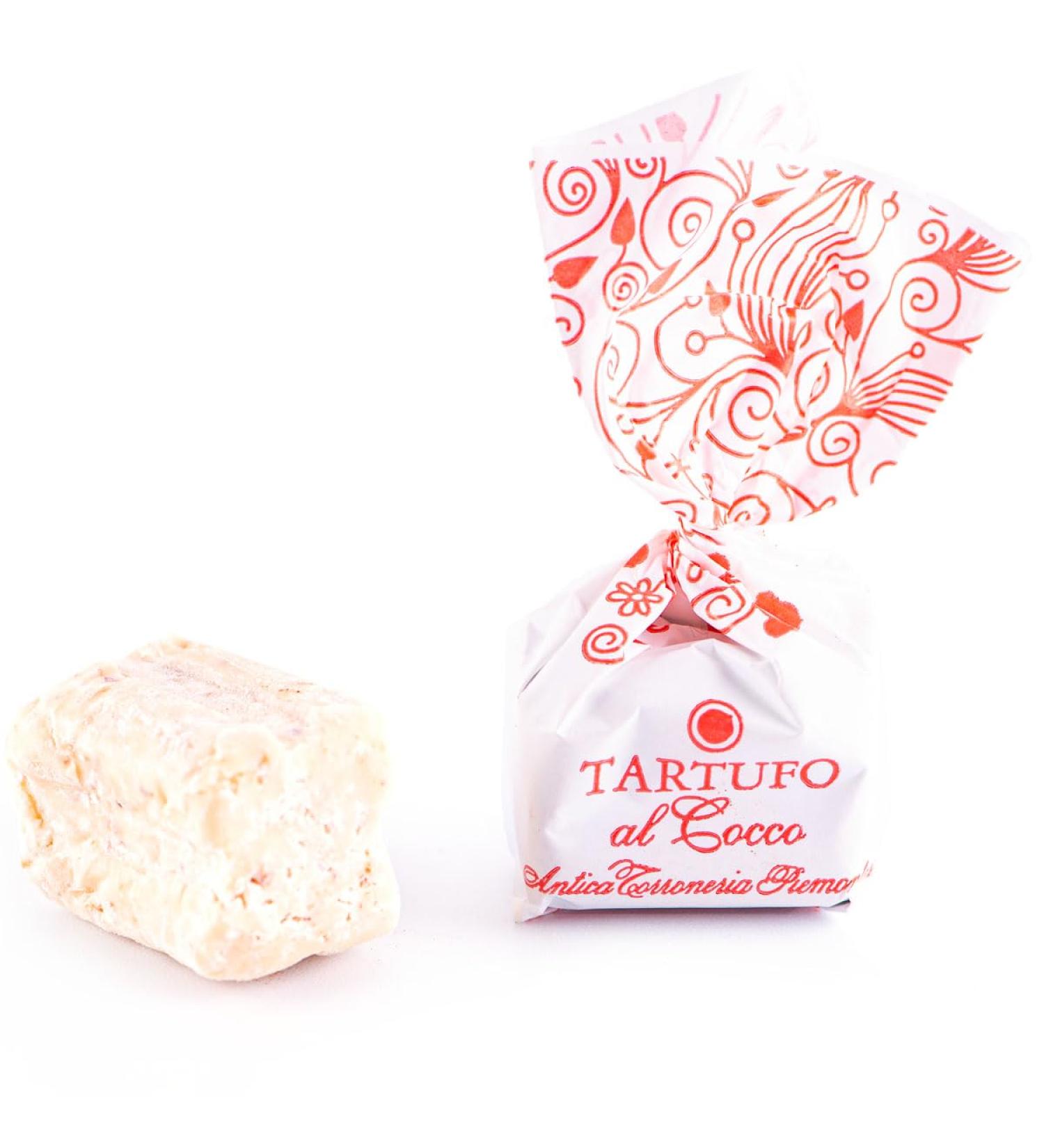 Generisch Tartufi Coco Lot of 9 hazelnut pralines Tartufi by Antica Torroneria Piedmontese and hazelnuts 126 g