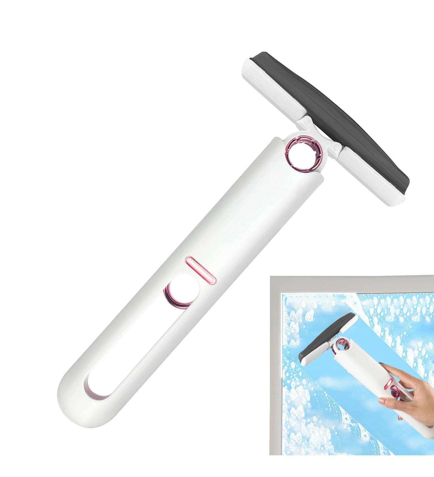 ASTRL Portable Self-Squeeze Short Mop Lazy Hand Wash-Free Strong Absorbent Mop Mini Desktop Glass Cleaning Mop Mini Mop with Replaceable Mop Head White Suit - Buy Online on GoSupps.com