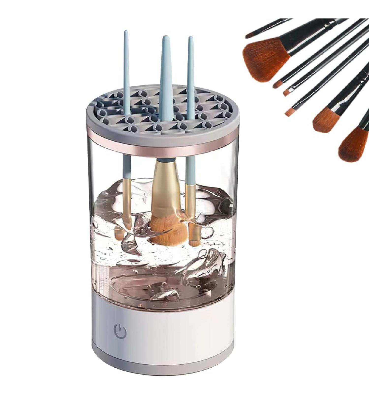Buy Hojalis Electric Makeup Brush Cleaner Dryer | Automatic USB Deep Cleaning Device with English Instructions | International Shipping Available - Buy Online on GoSupps.com