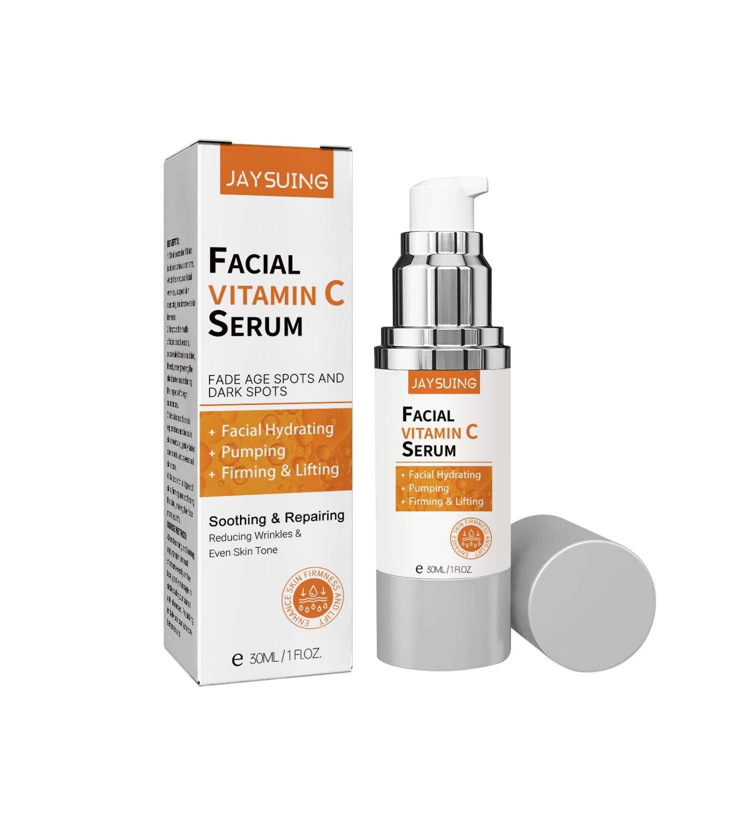 Anti Aging Face Serum for Women Over 50 Age-Defying Super C Serum for Women Over 50 Vitamin C Serum for Face Vitamin C Serum with Niacinamide Vitamin C and Caffeine Wrinkle & Age Spots Reduction - Buy Online on GoSupps.com