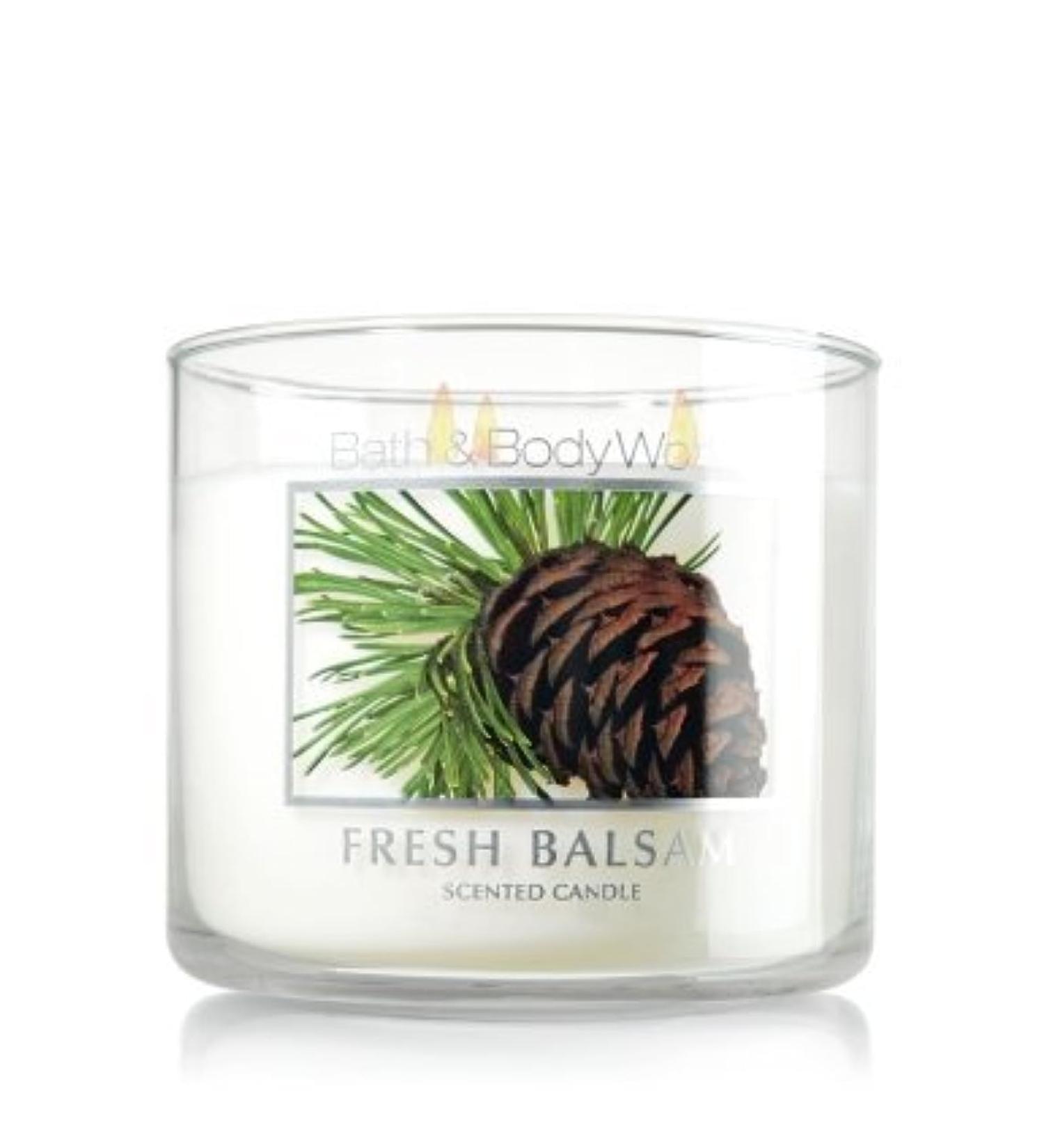 Bath & Body Works Slatkin & Co. Fresh Balsam 3-wick Candle