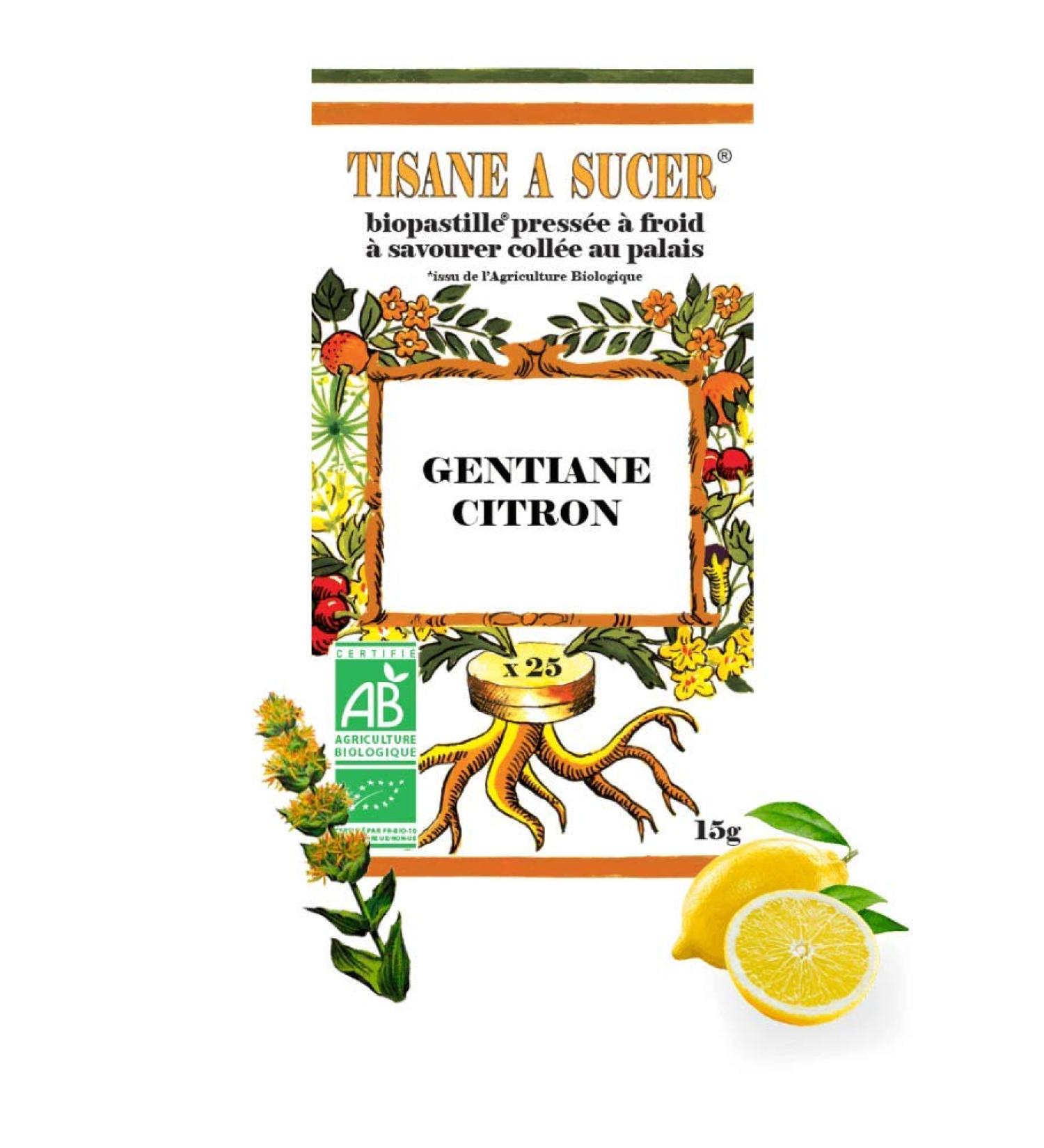 Bio Organic Herbal Tea Lozenges - 15 g - 25 Lozenges