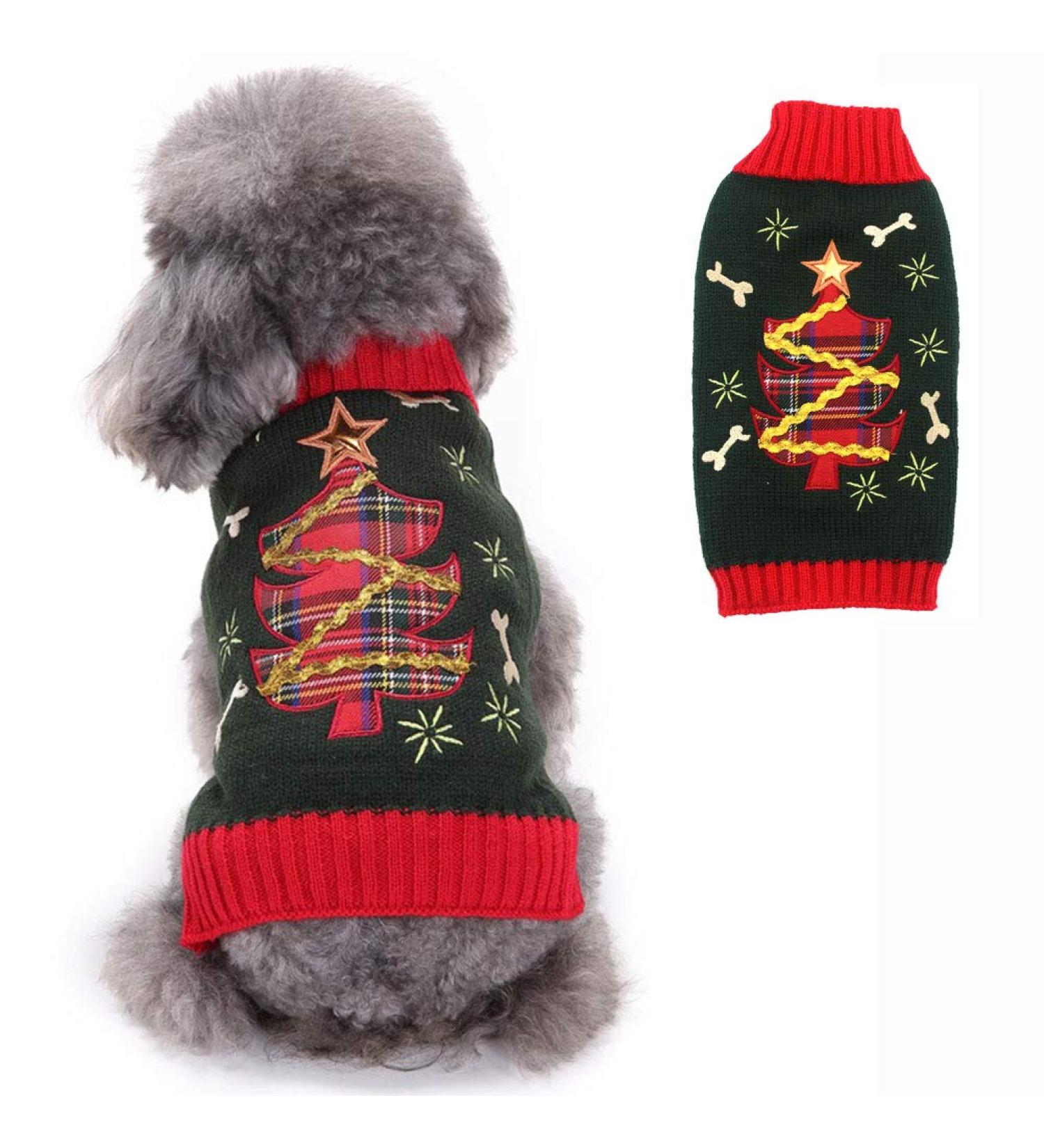 Shop Cozy Christmas Dog Sweaters | Turtleneck Knitwear for Puppies | Perfect Holiday Gifts - Buy Online on GoSupps.com