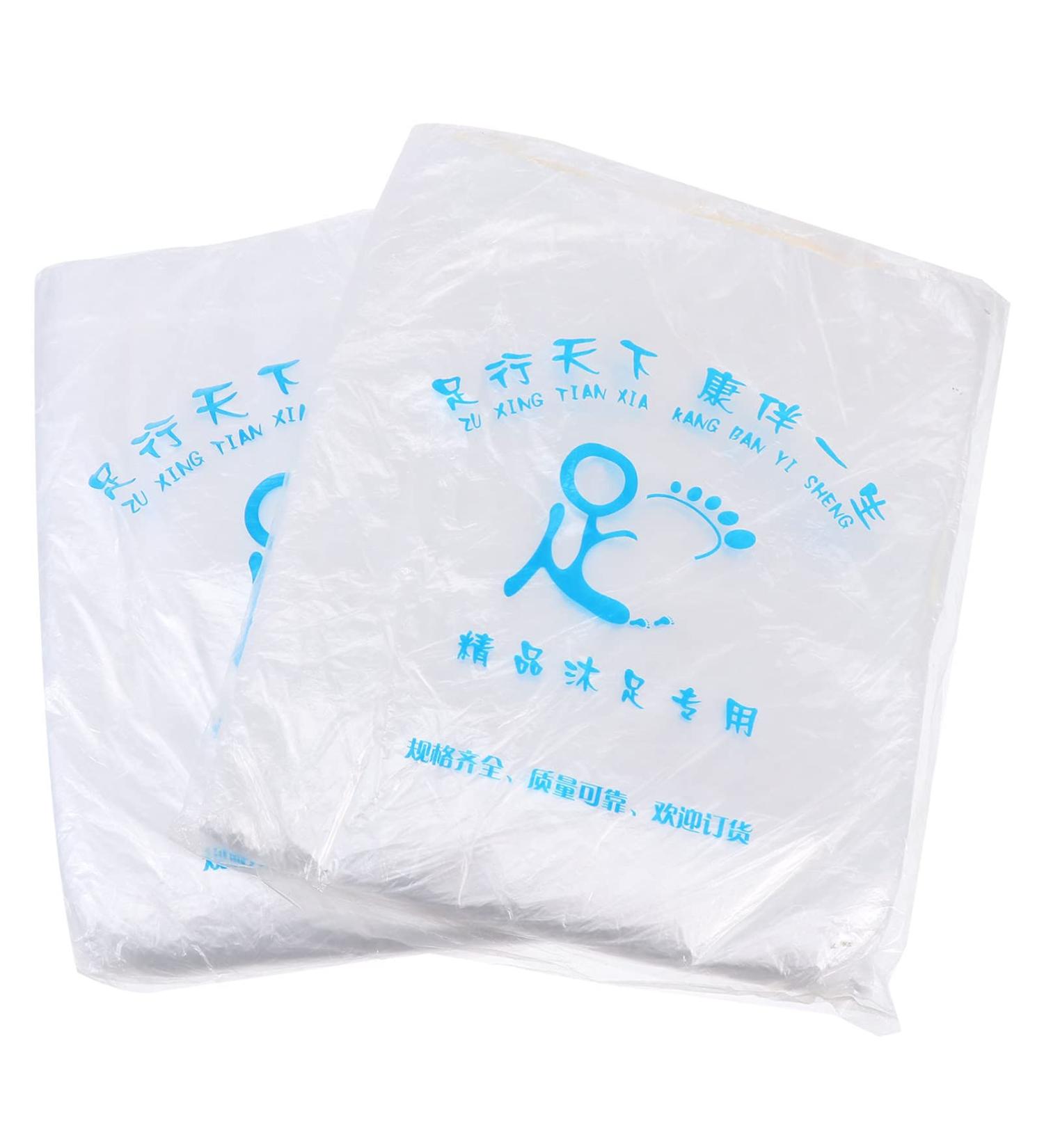 170pcs Disposable Foot Tub Liner Portable Bath Basin Bags Foot Tub Basin Liners for Hotel Beauty Spa and Home Use - Buy Online on GoSupps.com