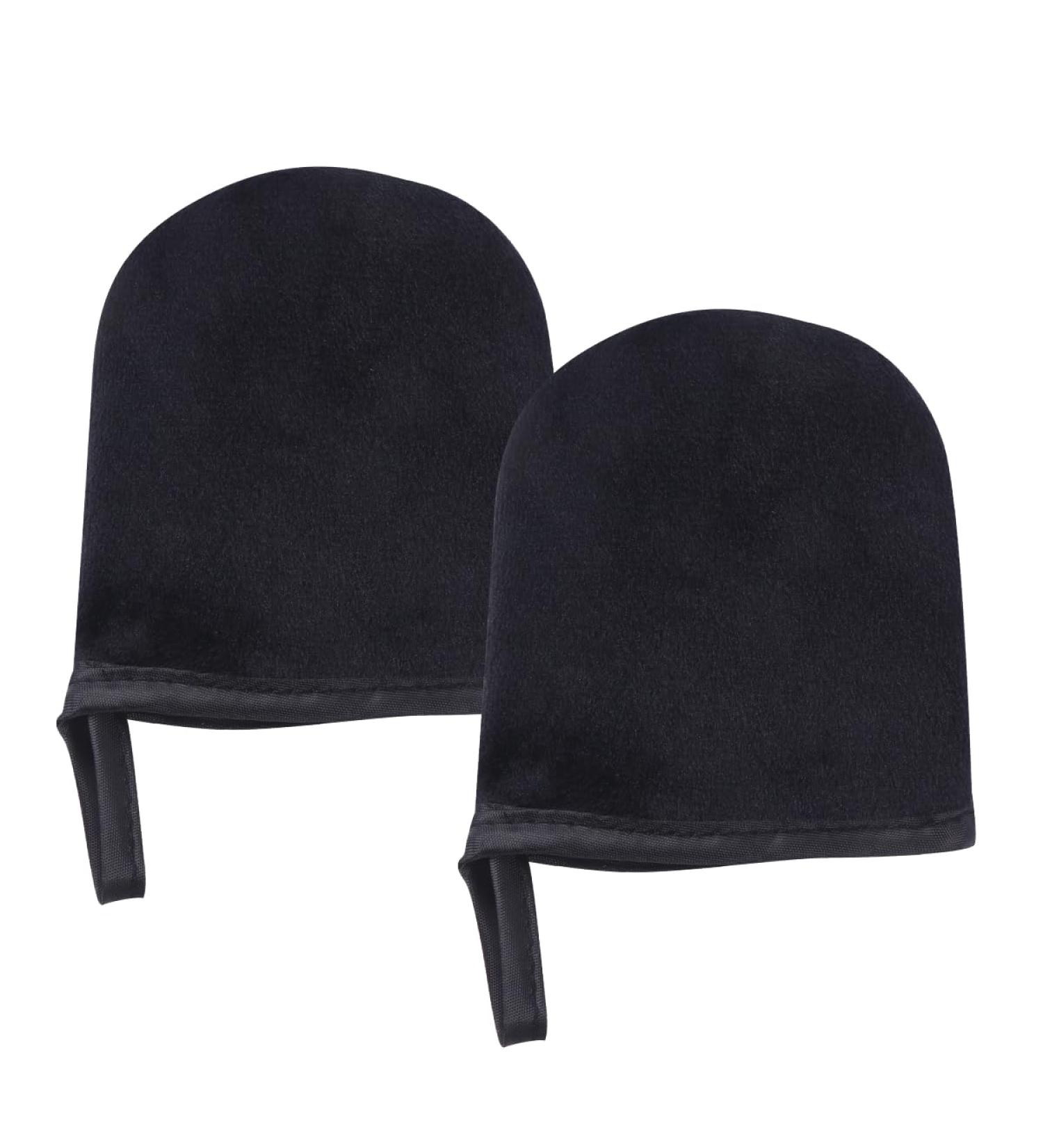 IMIKEYA Lot de 2 Applicateurs D'autobronzant en Velours R utilisables Taille Petite Noirs pour Application Uniforme de Lotion Mousse et Huile Autobronzante pour Visage Plage et Soins - Buy Online on GoSupps.com