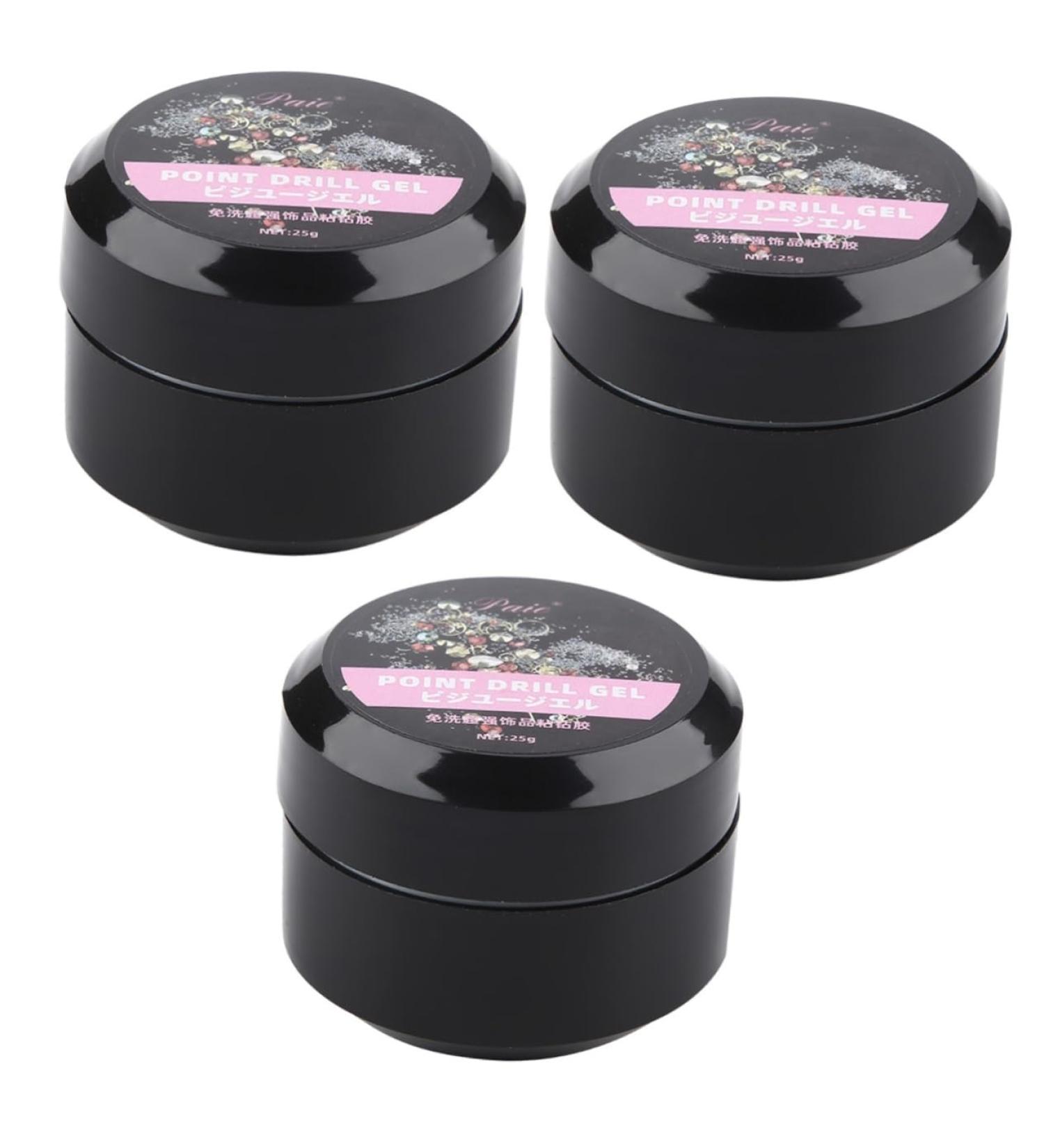 minkissy 3 Pcs Disposable Glue Tool Accessories for Valid Nail Diy Point Drill Gel Nail Drill Glue Manicure Drill Gel Accessory Nail Art Sticking Accessory Nail Glue Gem Rhinestones Liquid 5x4cmx3pcs As Shownx3pcs - Buy Online on GoSupps.com
