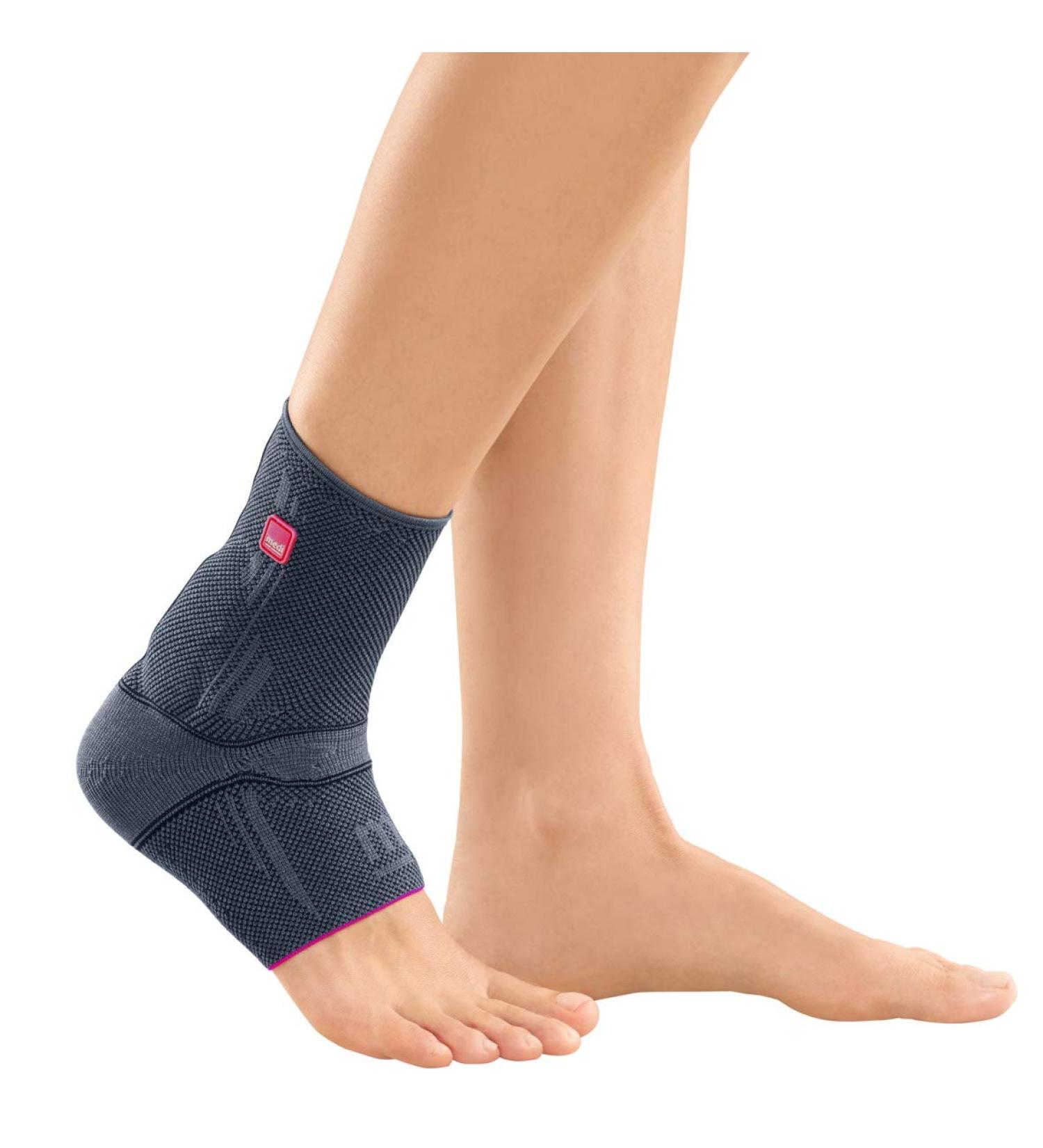 Medi Achimed Achilles Tendon Bandage - Unisex Silver Size III | Relief for Achilles Pain | 1 Pack (Both Sides) - Buy Online on GoSupps.com