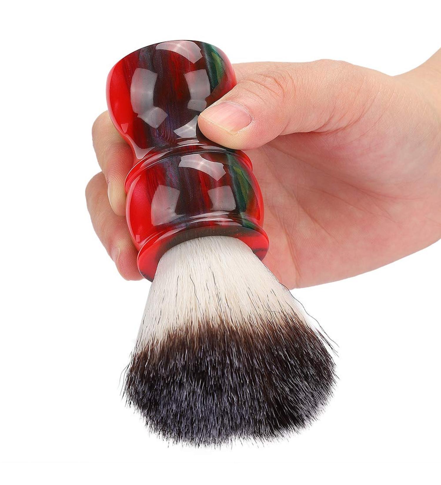 Professional Men's Beard Shaving Brush - Soft Hair Foam Boost Residue Removal for Salon & Home Use | International Shipping - Buy Online on GoSupps.com