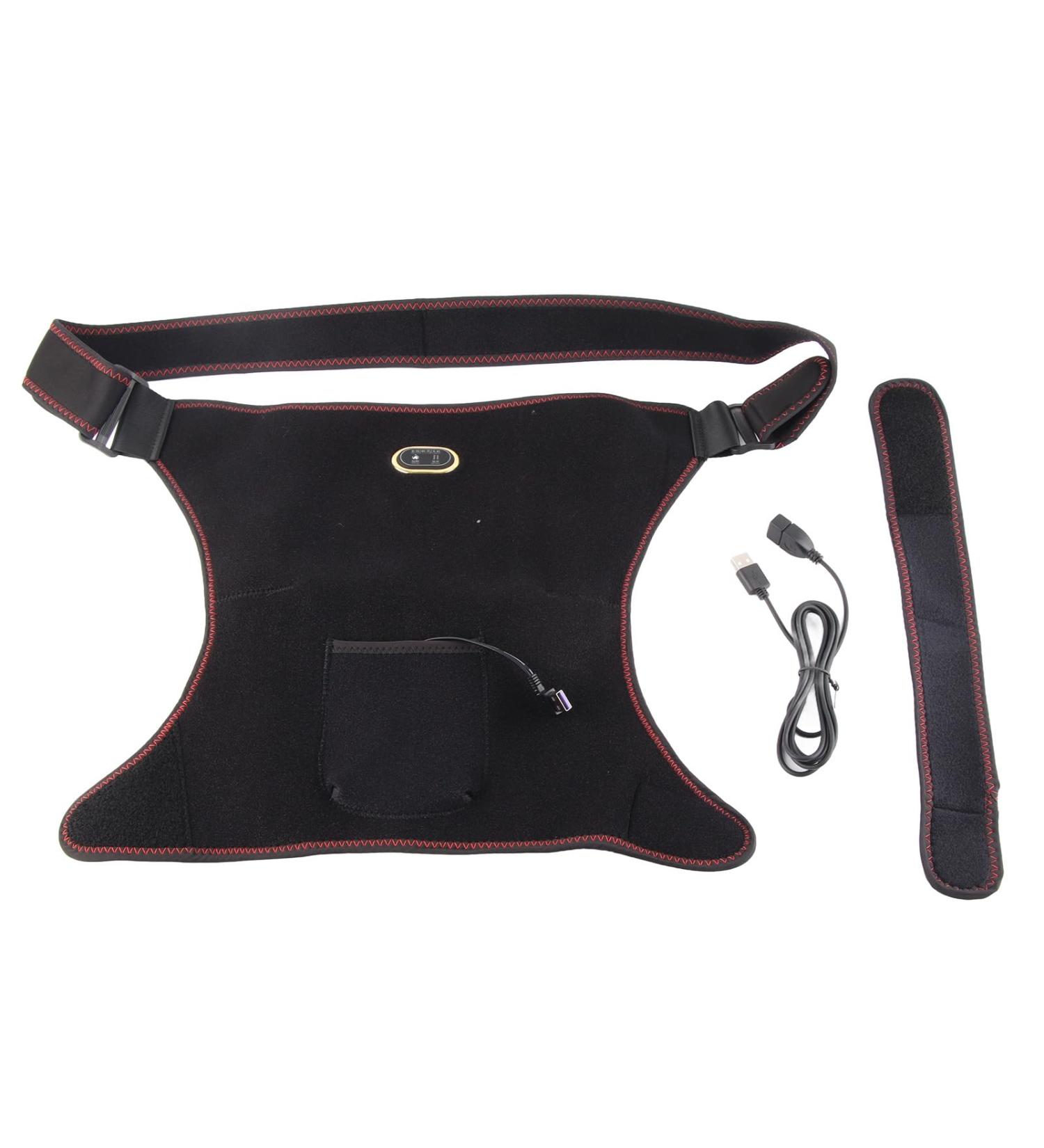 Shop Tyenaza Heating Hip Bandage - 3 Vibration Modes Adjustable Pain Relief Thigh Hot Compress Support - Buy Online on GoSupps.com