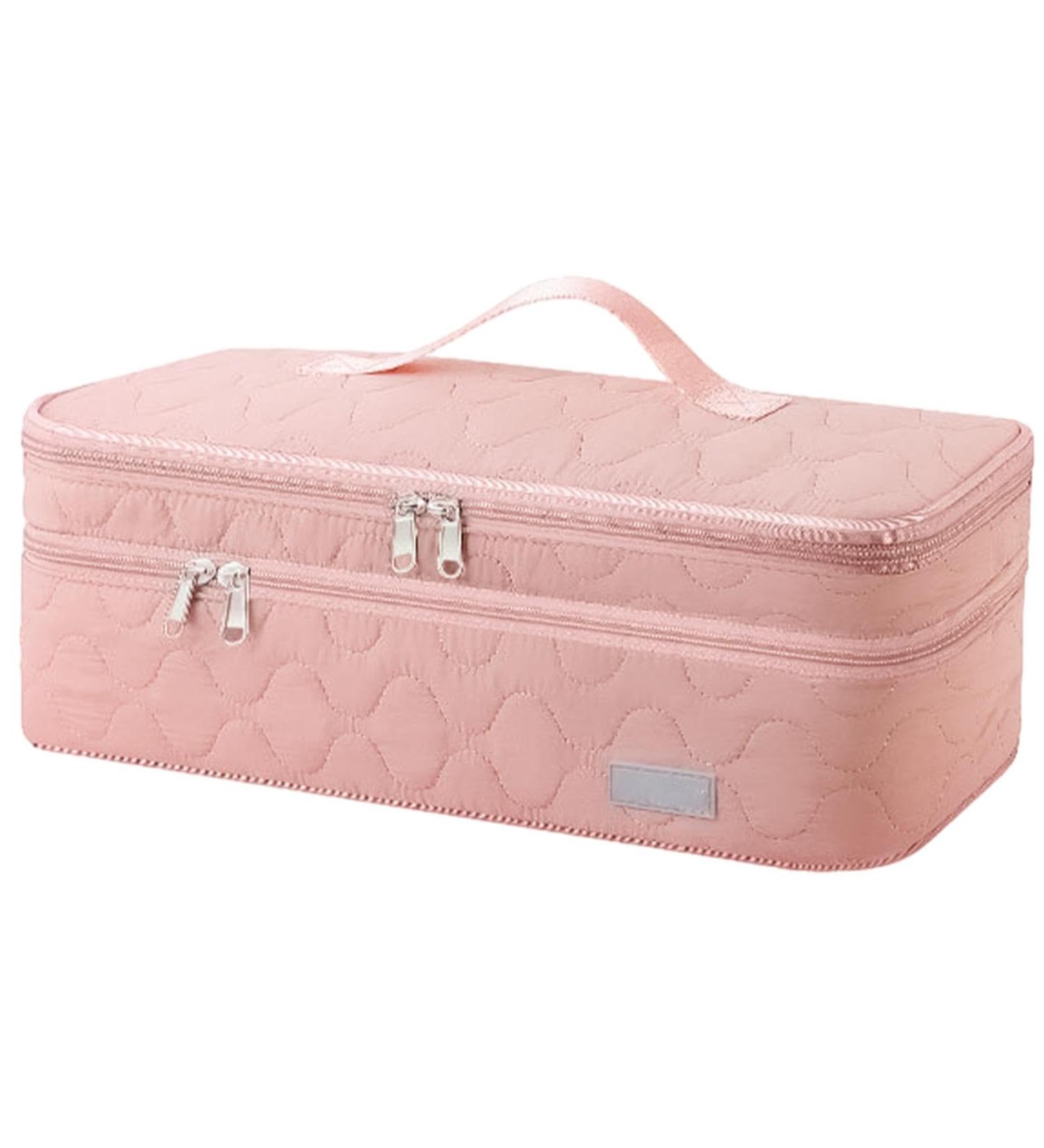 Hair Dryer Case Hair Dryer Carrying Bag Hair Tool Carrying Travel Bag Double-Layer Travel Case Large Capacity Hair Accessories Organizer Bag Storage Bag For Hair Dryer Styling Tools - Buy Online on GoSupps.com
