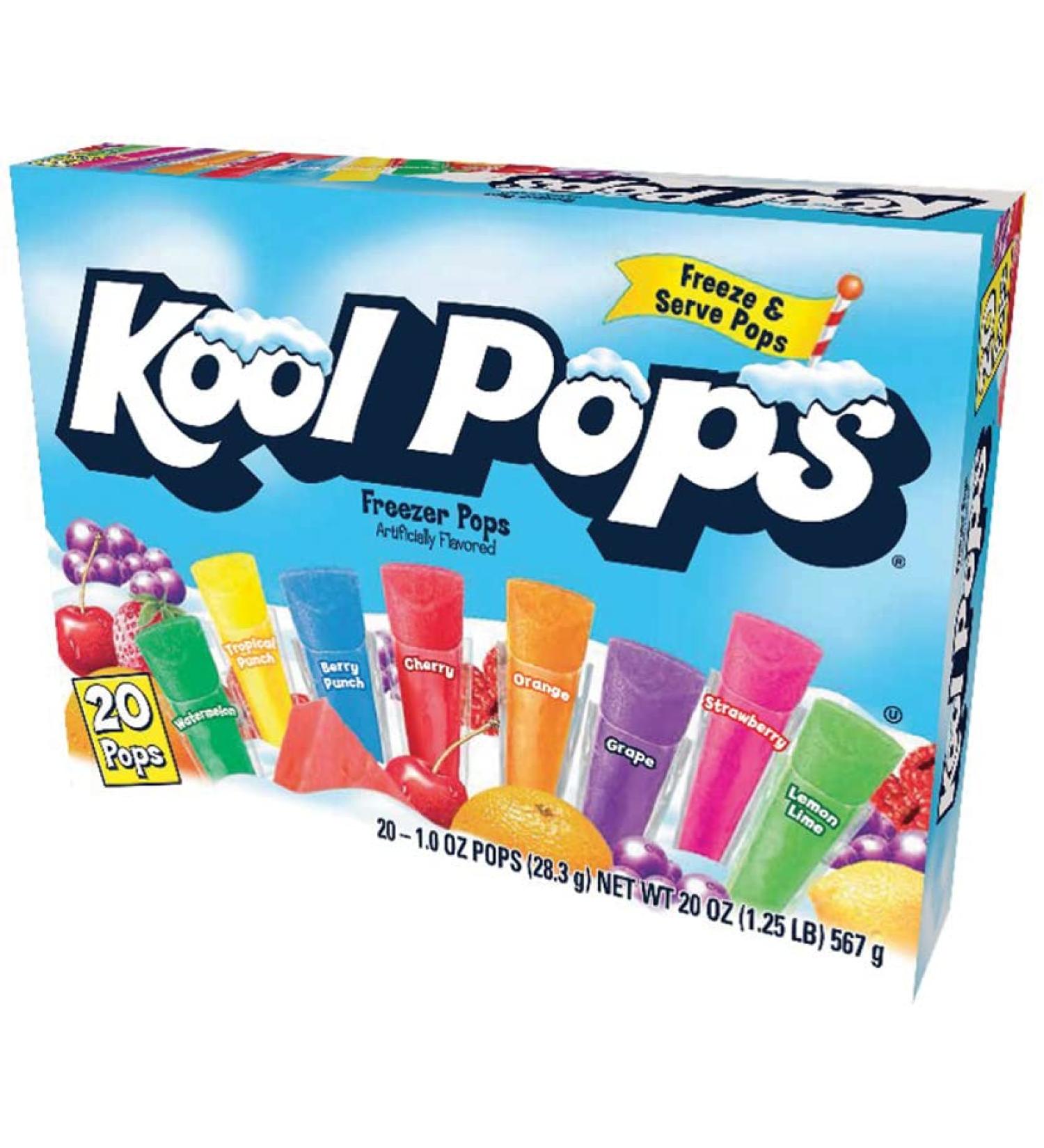Kool Pops 20 Freezer Pop 567g