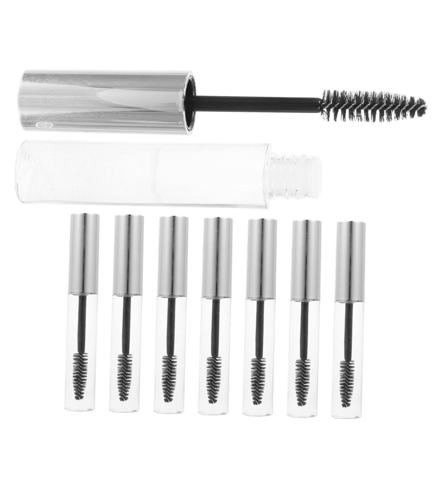 WOONEKY 8pcs Mascara Empty Tube Mascara Clear Lash Wand Containers Eyelash Tubes Tubing Tubular Girl - Buy Online on GoSupps.com