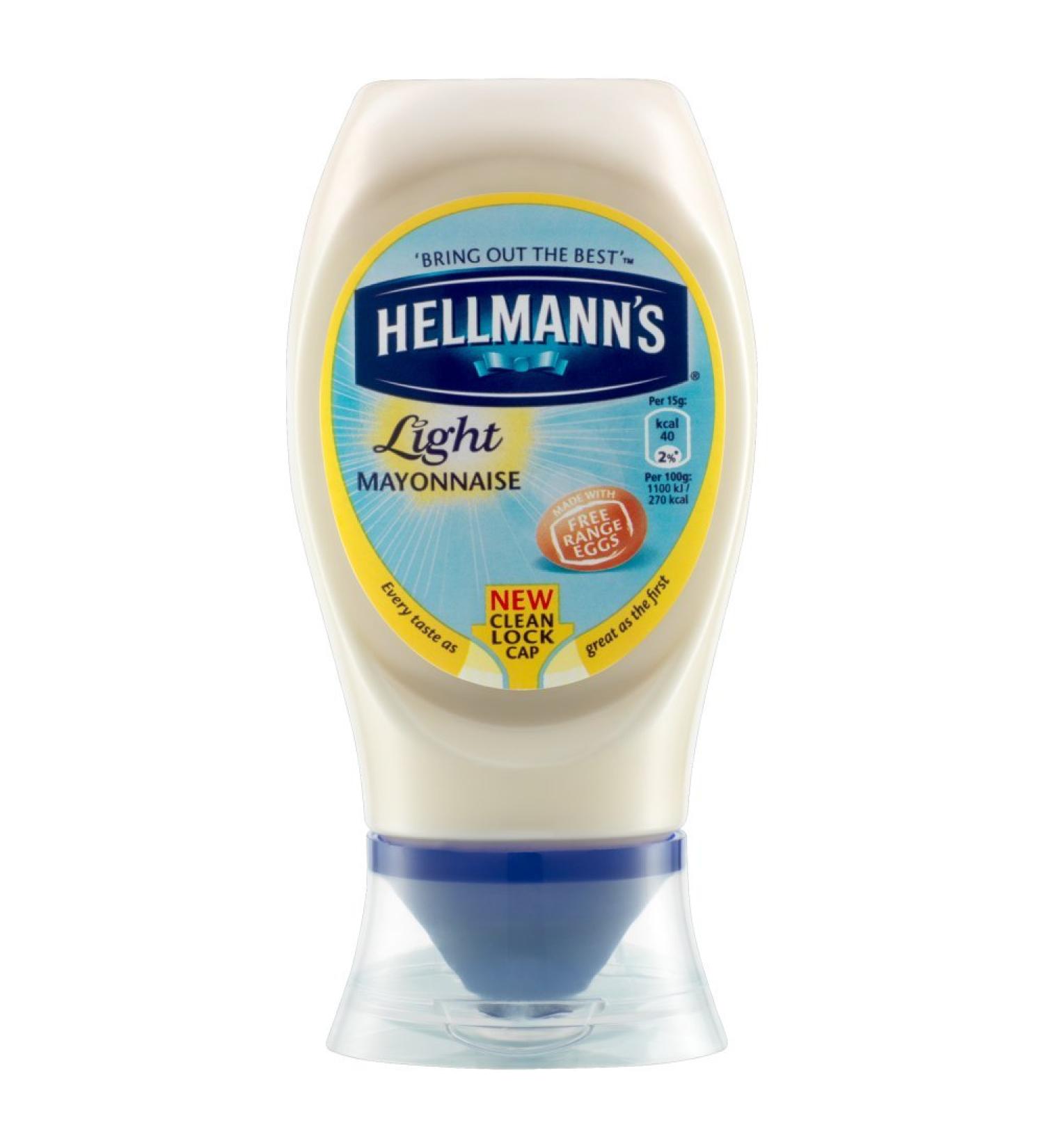 Hellmann's Helmanns Masonnaise light 250 ml x 8 x 1