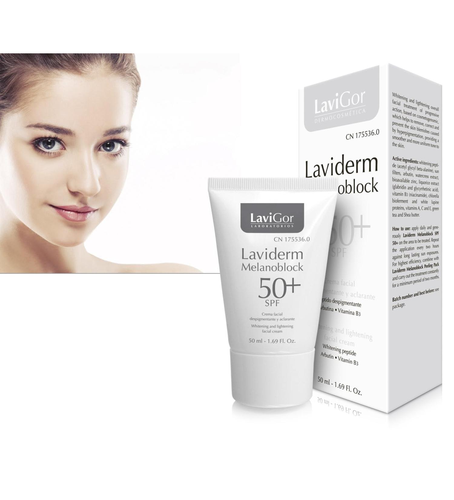 LAVIGOR LAVIDERM MELANOBLOCK SPF 50 50ml is a multifunctional solution with a wide range of applications It fits well with various daily routines The content is 50 ml It has been developed