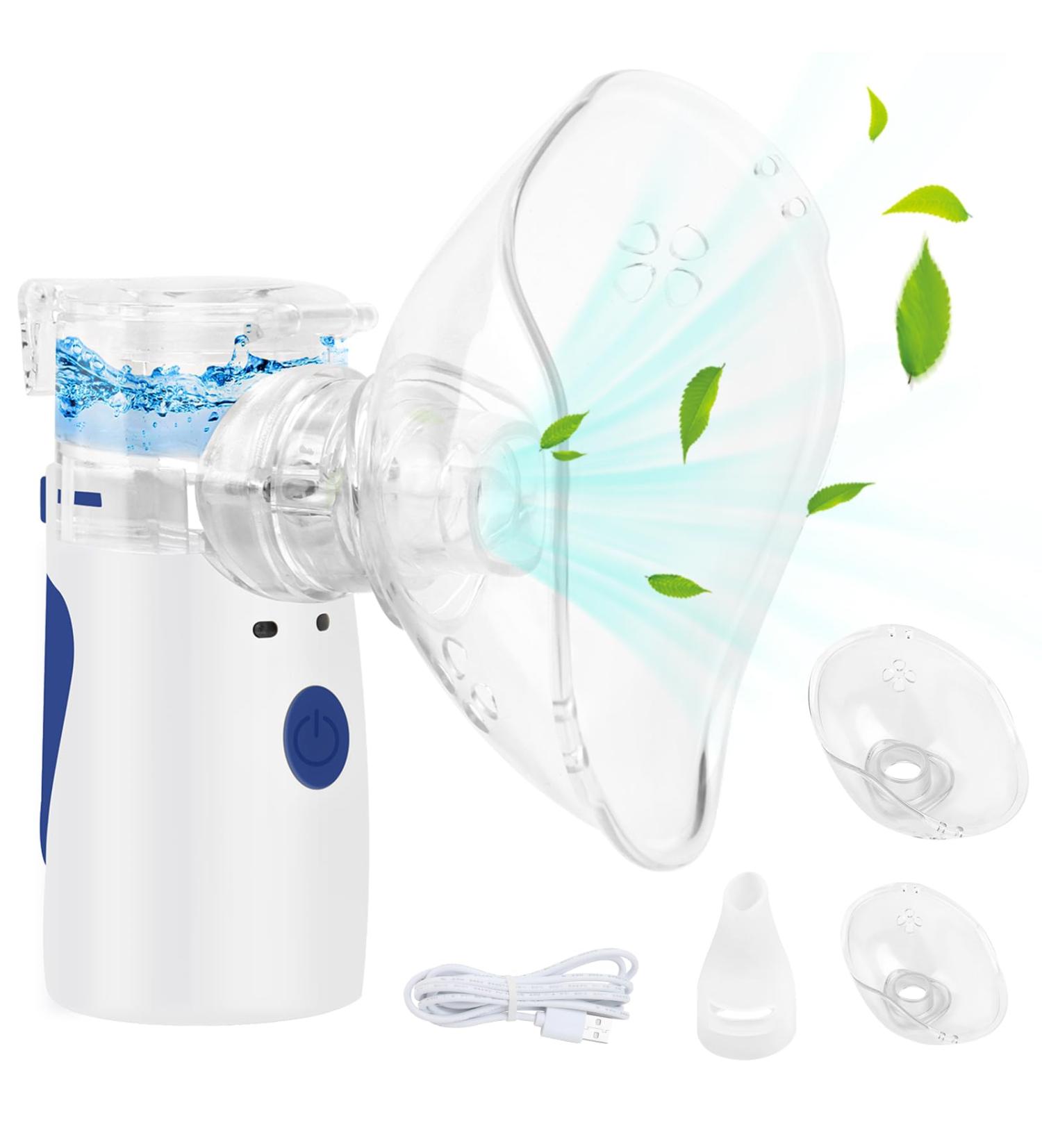Self-Cleaning Inhalation Device | Efficient Atomizer for Adults & Children - Perfect for Home & Travel - Buy Online on GoSupps.com