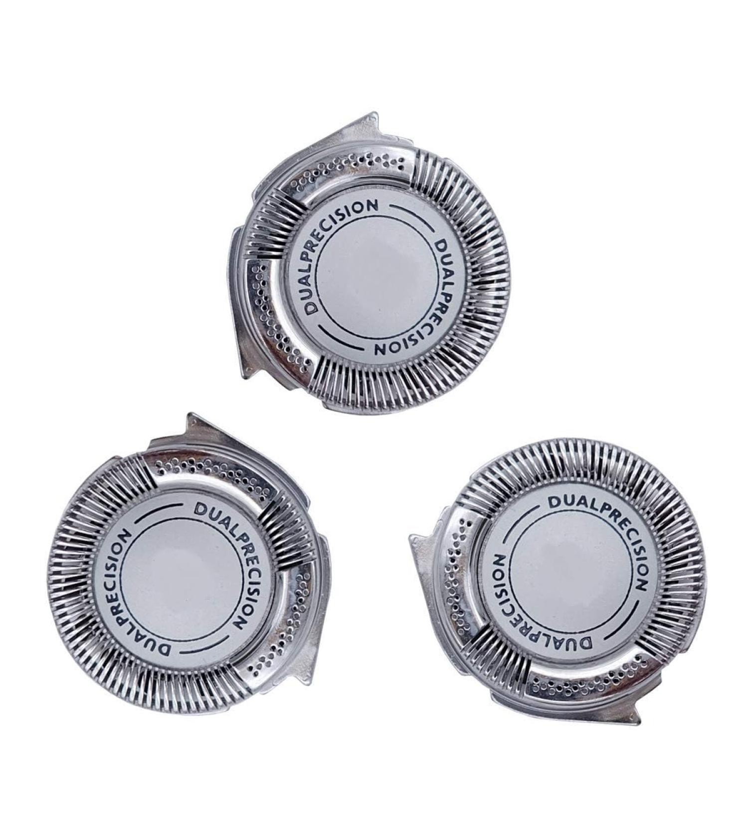 Replacement Shaver Heads for Philips Norelco - Compatible with AT811 S5000 AT815 HQ7100 & More | 3 Pack Dual Precision Razors - Buy Online on GoSupps.com