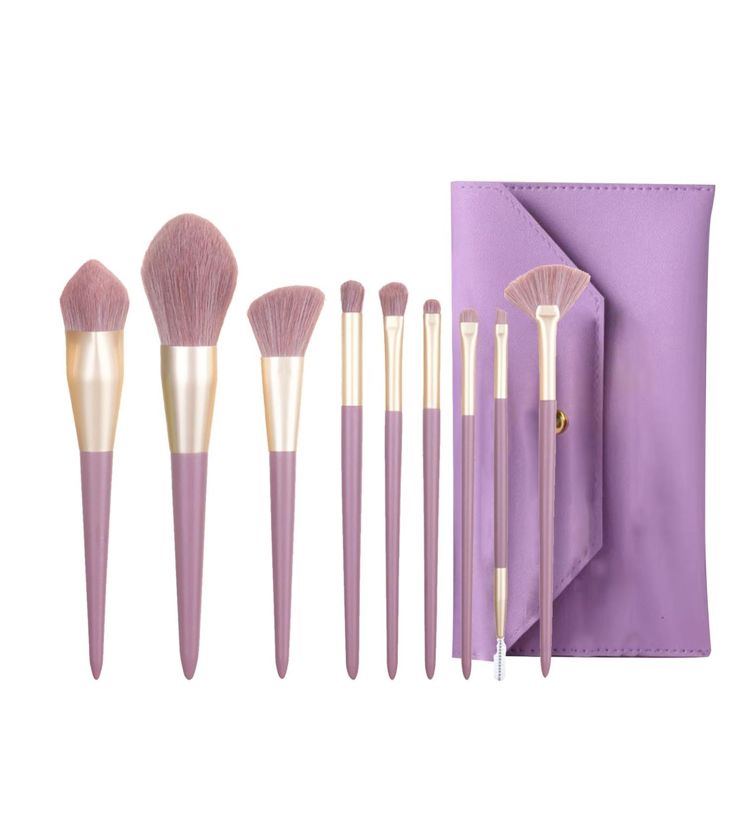 Buy Portable Soft Makeup Brushes Set - Fine Workmanship for Home & Travel | International Shipping Available - Buy Online on GoSupps.com