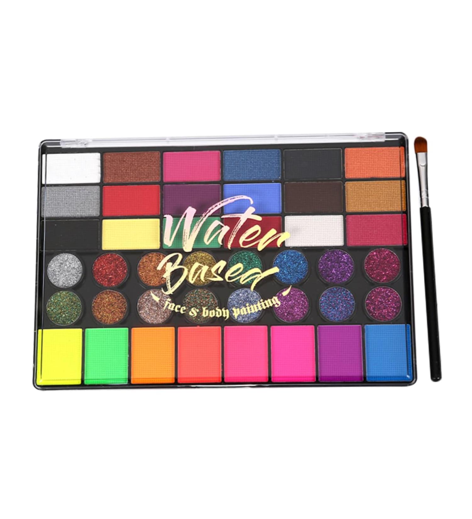 Buy Ipetboom Face Paint Set - Water Solution Festival Makeup - Assorted Colors - Perfect for Kids & Events - 20.50x14.60cm - Buy Online on GoSupps.com
