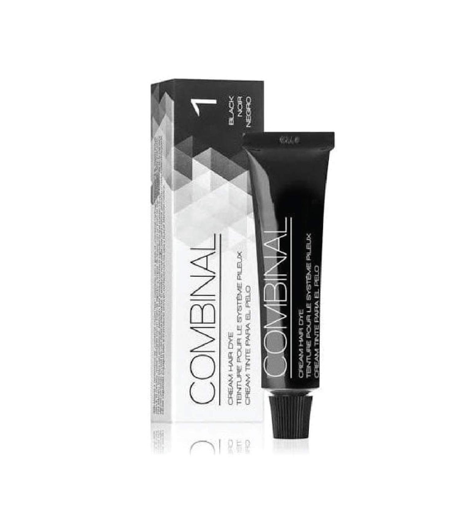 Combinal Dye For Eyebrows and Eyelashes Black Tint 15ml - Buy Online on GoSupps.com