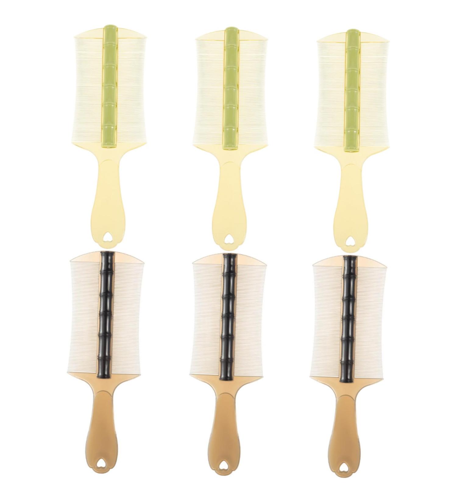Anneome Peigne Anti-poux Double Face 6 Pi ces Dents Fines en Plastique pais avec Manche Ergonomique pour Cuir Chevelu limination Lentes et Pellicules Soins pour Gar on et Filles  - Buy Online on GoSupps.com