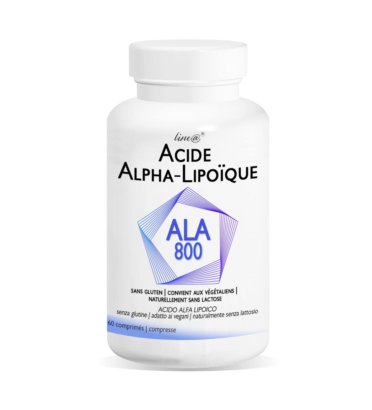 ALA 800 Line diet | 60 comprim s | Acide alpha lipo que | comprim s haute concentration - Buy Online on GoSupps.com