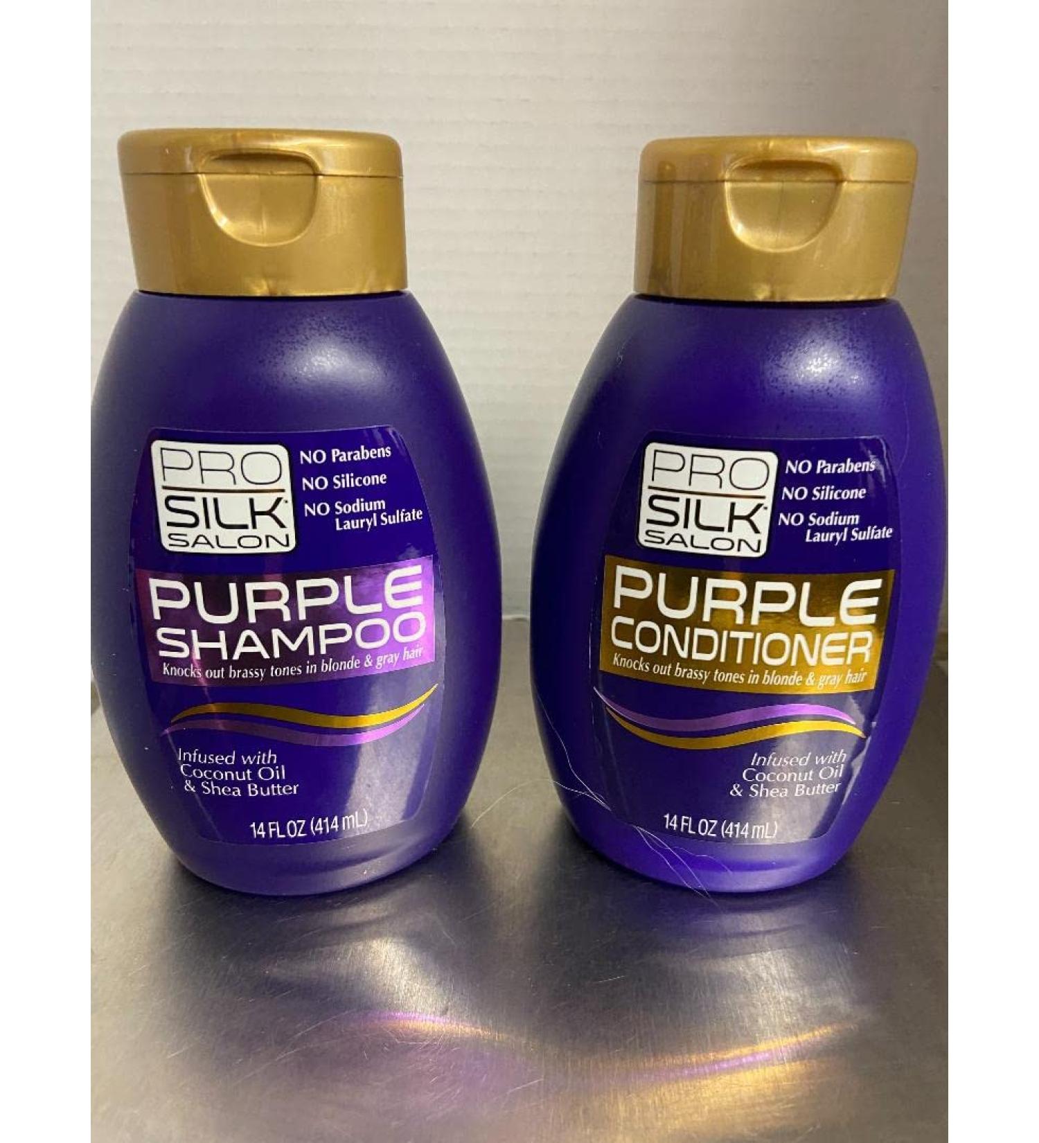 Pro Silk Purple Shampoo and Conditioner (1 of EA 14 oz)