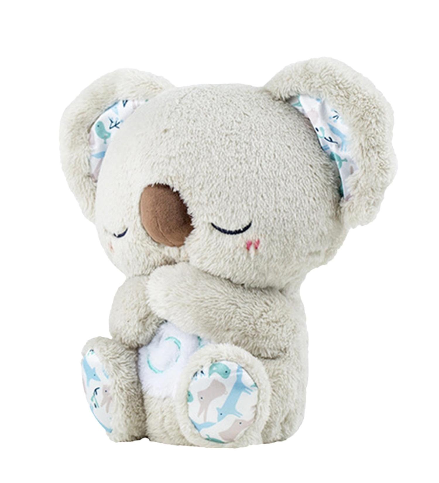 Buy Slumber Koala Cuddly Toy - Soothing Plush Baby Sleep Aid with Rhythmic Breathing & Musical Lights - Ideal Gift for Children - Buy Online on GoSupps.com