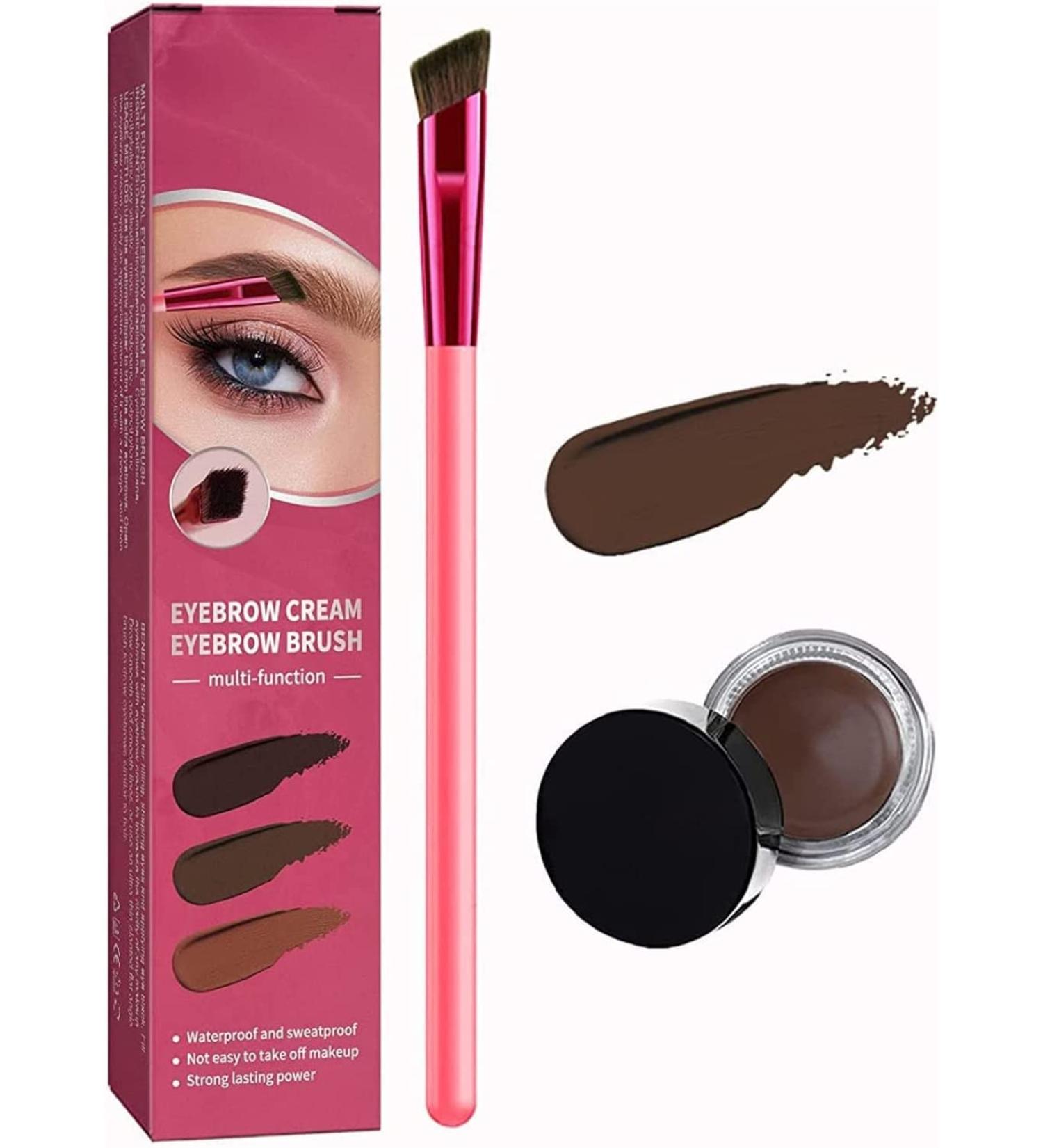 Lovelycat 4D hair pencil eyebrow pencil ultra-thin 4D hair pencil professional angle Makeup brush ultra-thin eyebrow pencil (Dark Brown) - Buy Online on GoSupps.com