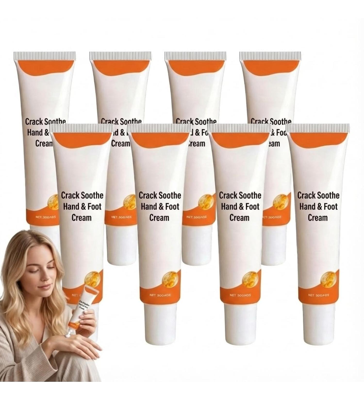  HNYXEQJL Set of 8 hand and foot creams for dry and cracked skin cream to relieve skin fissures on hands and feet deep moisturizing balm for hands and feet - Buy Online on GoSupps.com