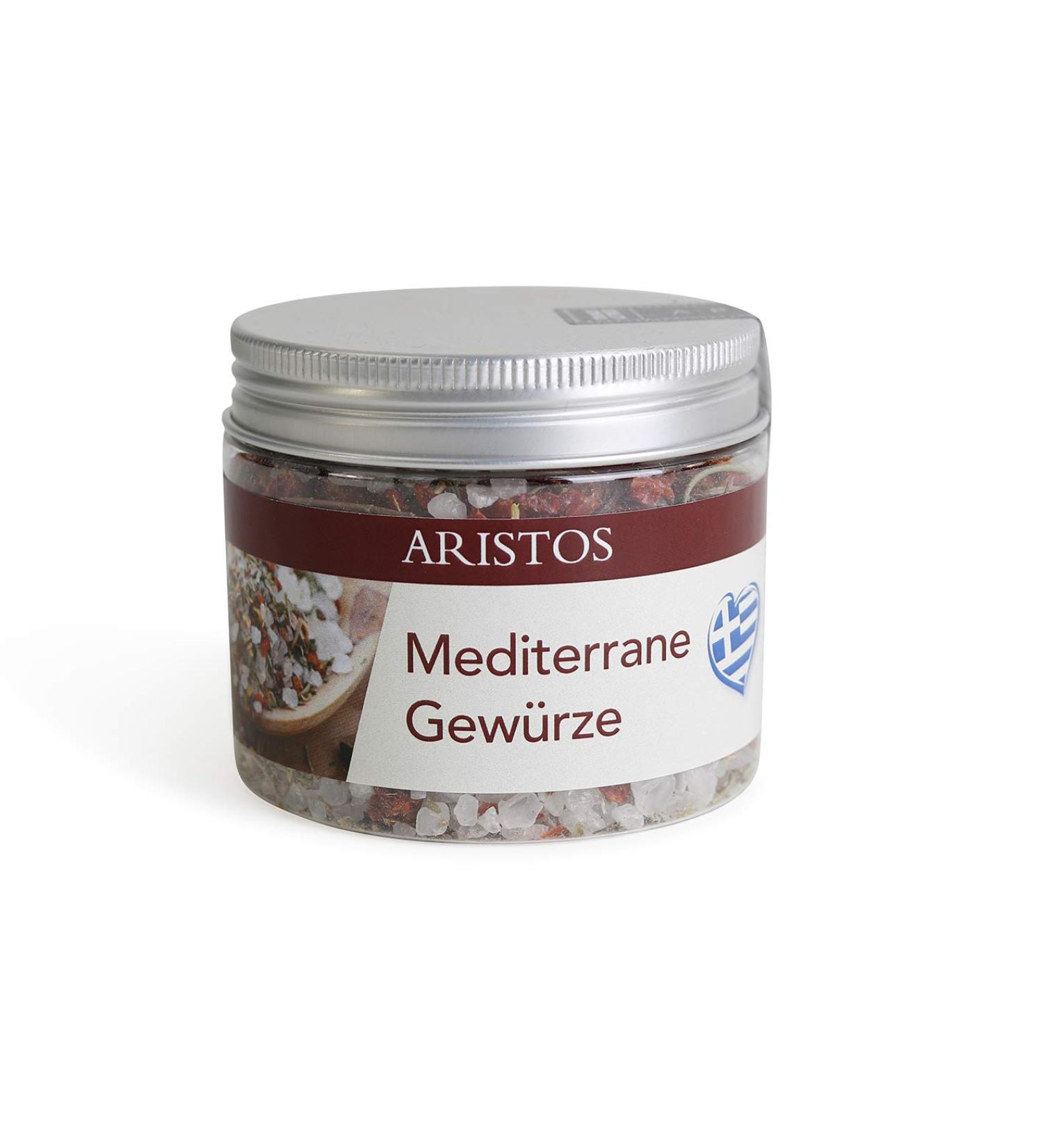  ARISTOS ARISTOS Coarse Sea Salt for Greek Salt Mill Refill | 200g (Mediterranean Herbs) - Buy Online on GoSupps.com