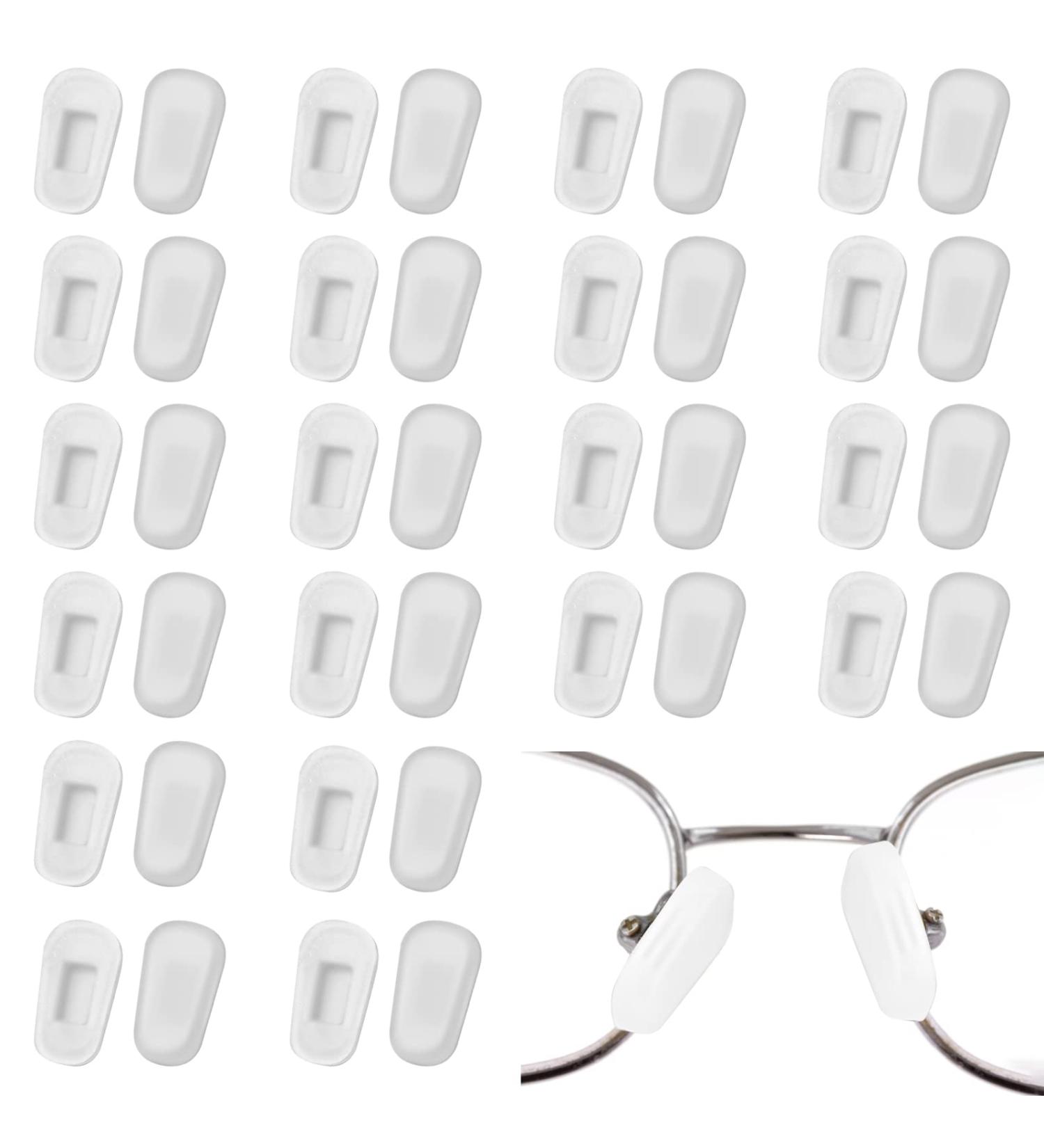 20 Pairs Silicone Nose Pads for Glasses - Non-Slip Replacement Pads for Sunglasses & Optical Frames - Buy Online on GoSupps.com