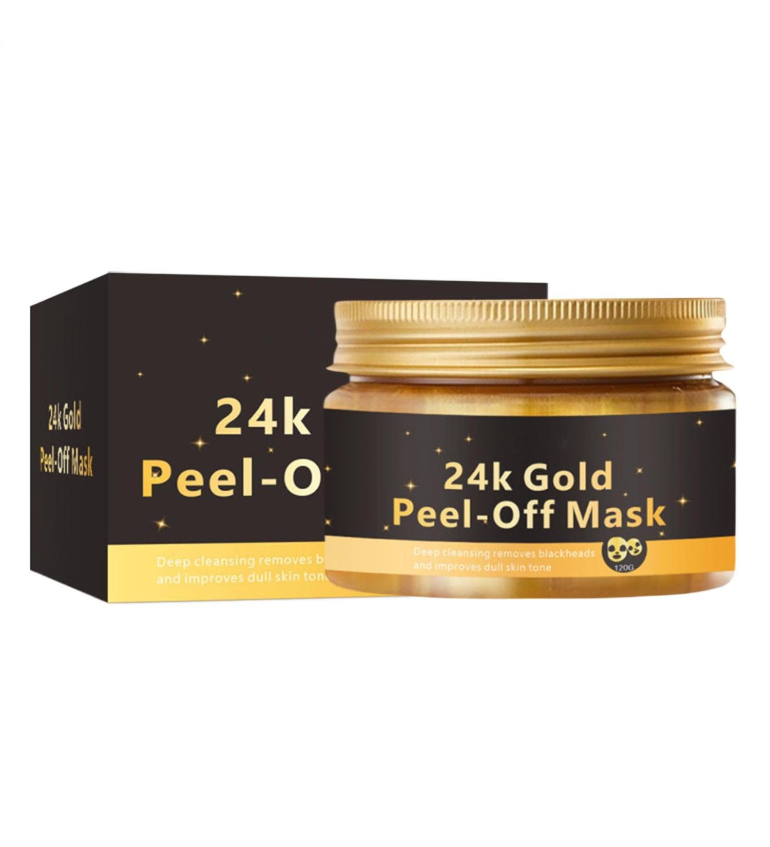 Ceprznvey Peeling Face Cover Gold Foil Face Covering Deep Hydration Facial Moisture Gentle Effective Clearing & Hydrating Facial Cover for oil damaged and rough skin - Buy Online on GoSupps.com
