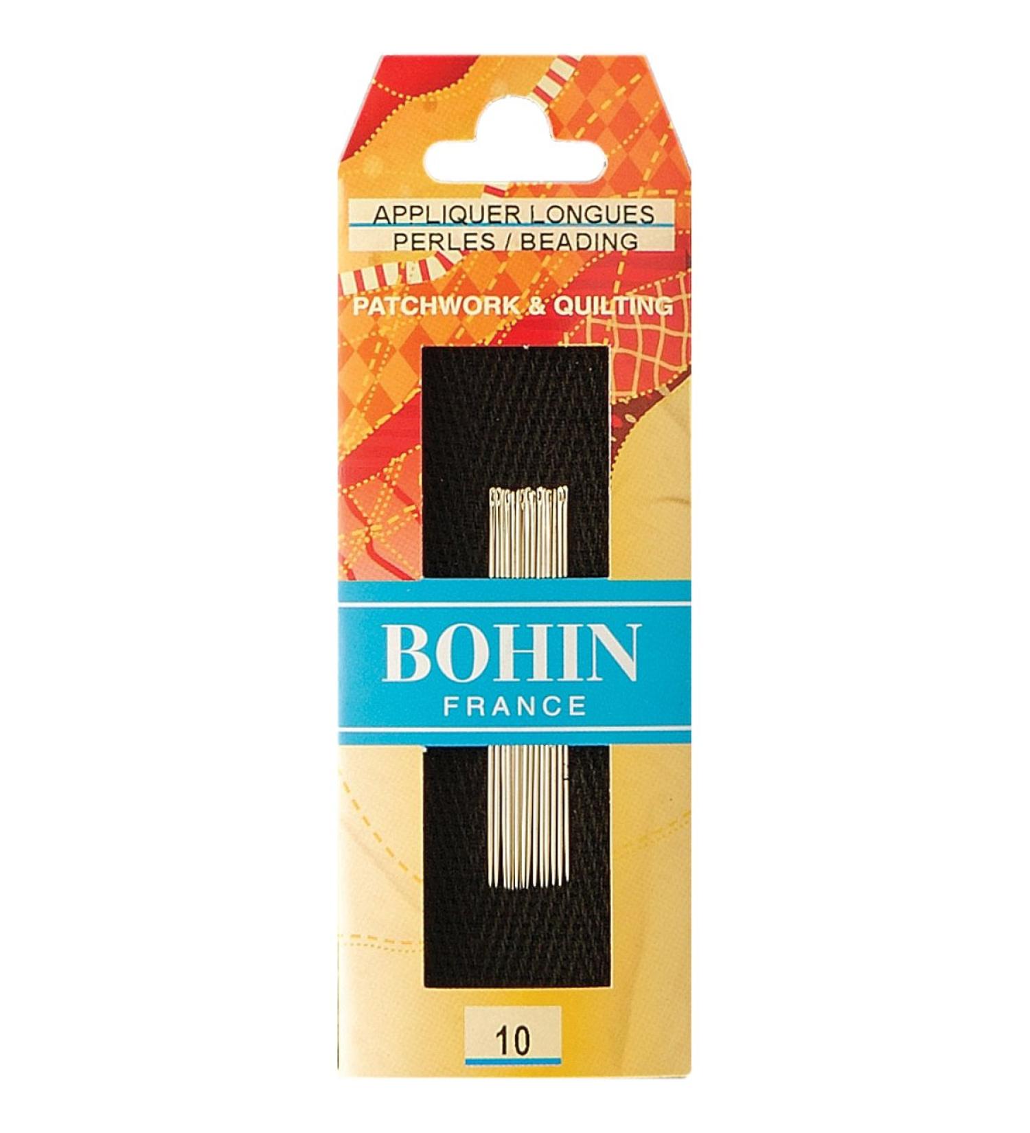 Bohin Bead/Applique Needles, Size 10, 15 Per Package