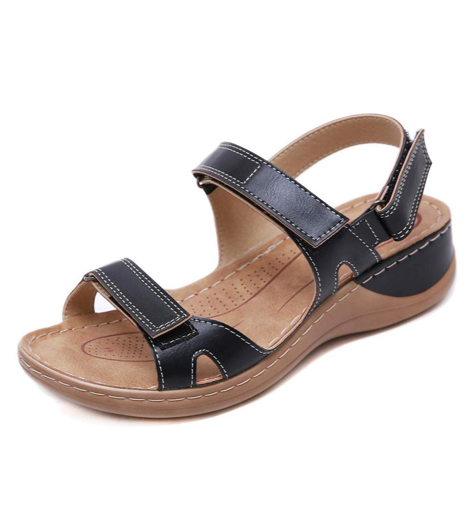 Creev Women's Flat Sandals | Breathable Open Toe Walking Shoes | Non-Slip Flip-Flops & Hiking Sandals for Summer & Beach Available in Brown & Pink (EU 44) - Buy Online on GoSupps.com