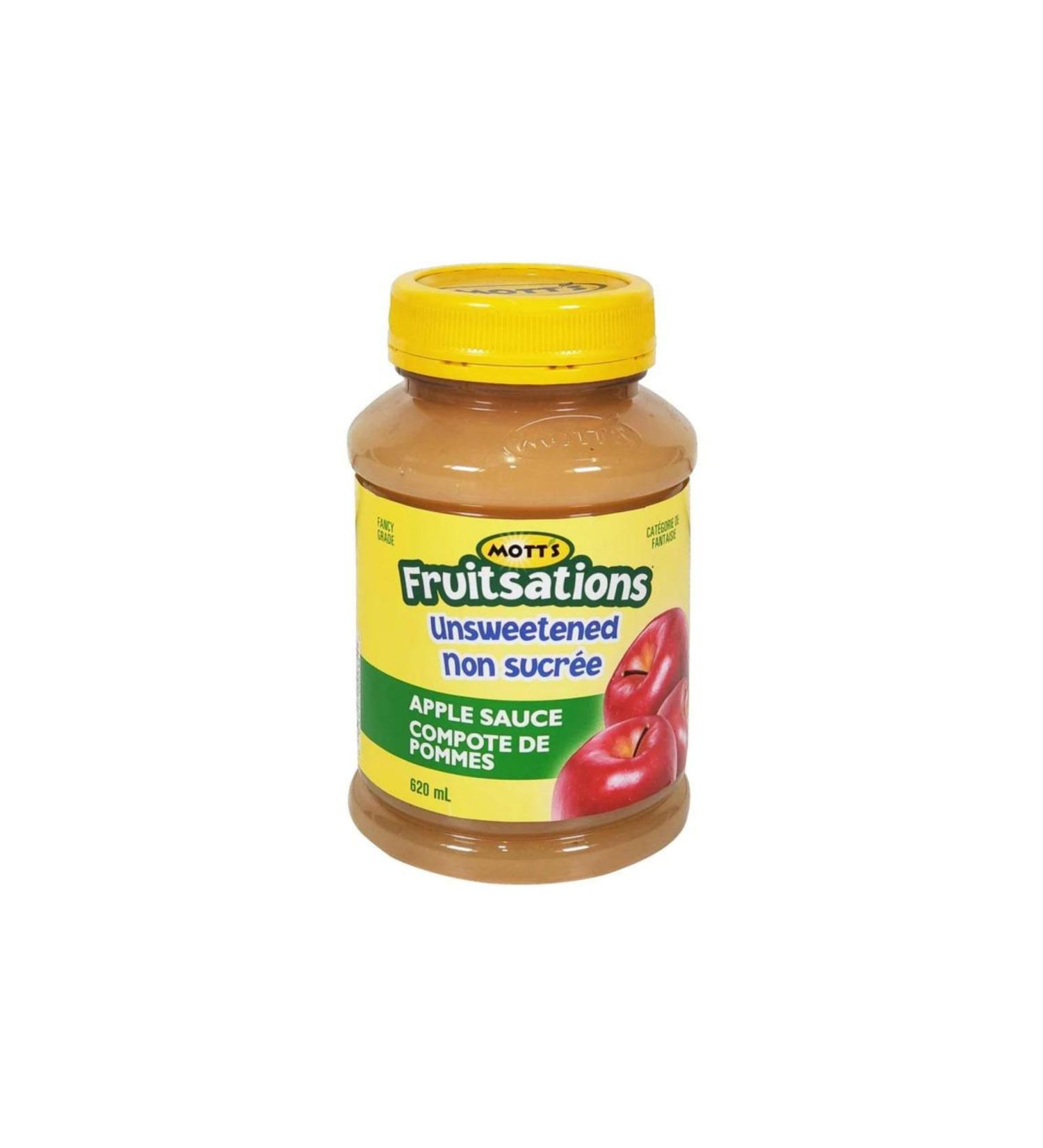 Mott's - Apple Sauce - Unsweetened 620 ml (pack of 12)