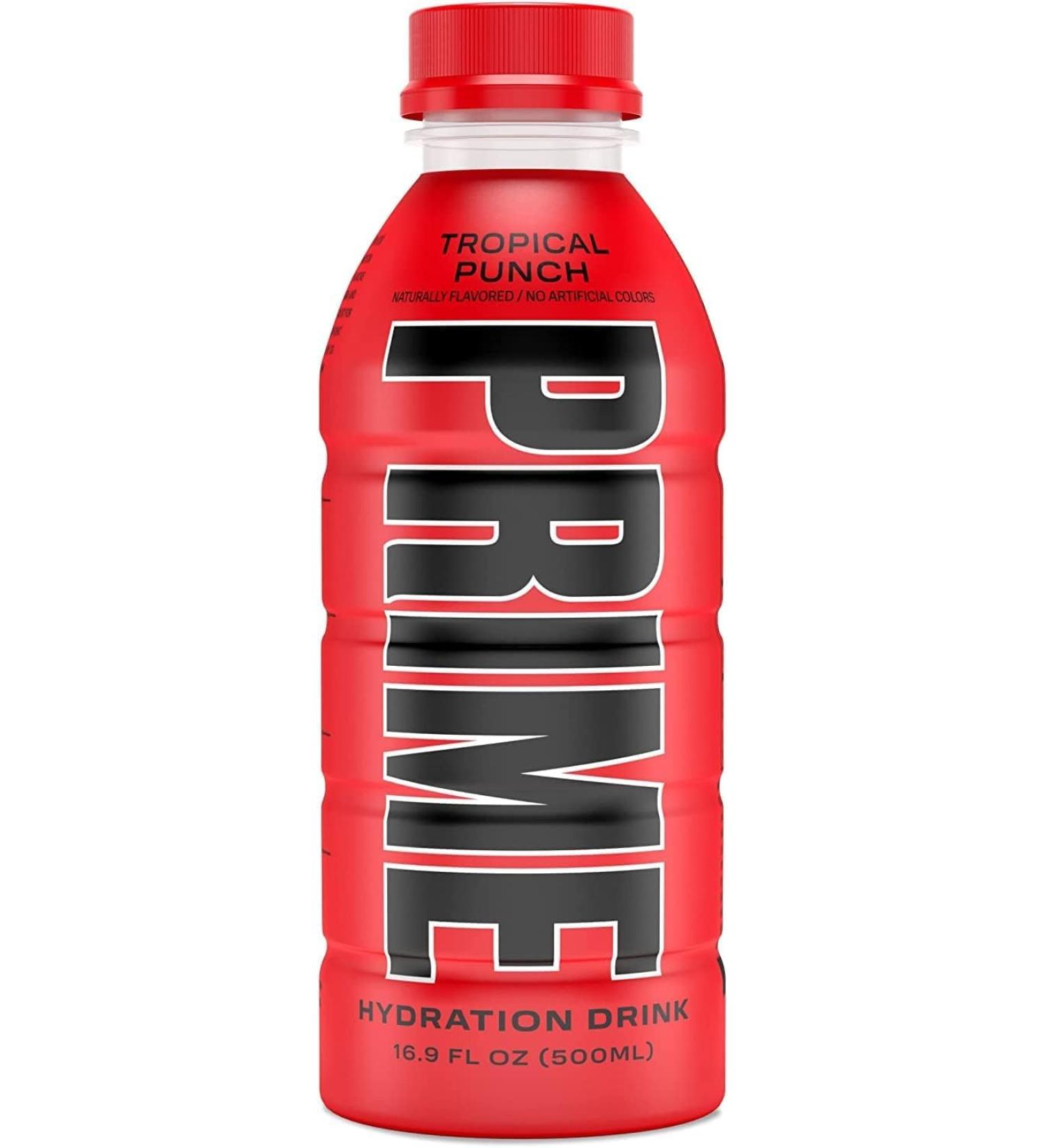 MM Logan Paul X KSI Prime Hydration Drink Tropical Punch 500ml Flavour