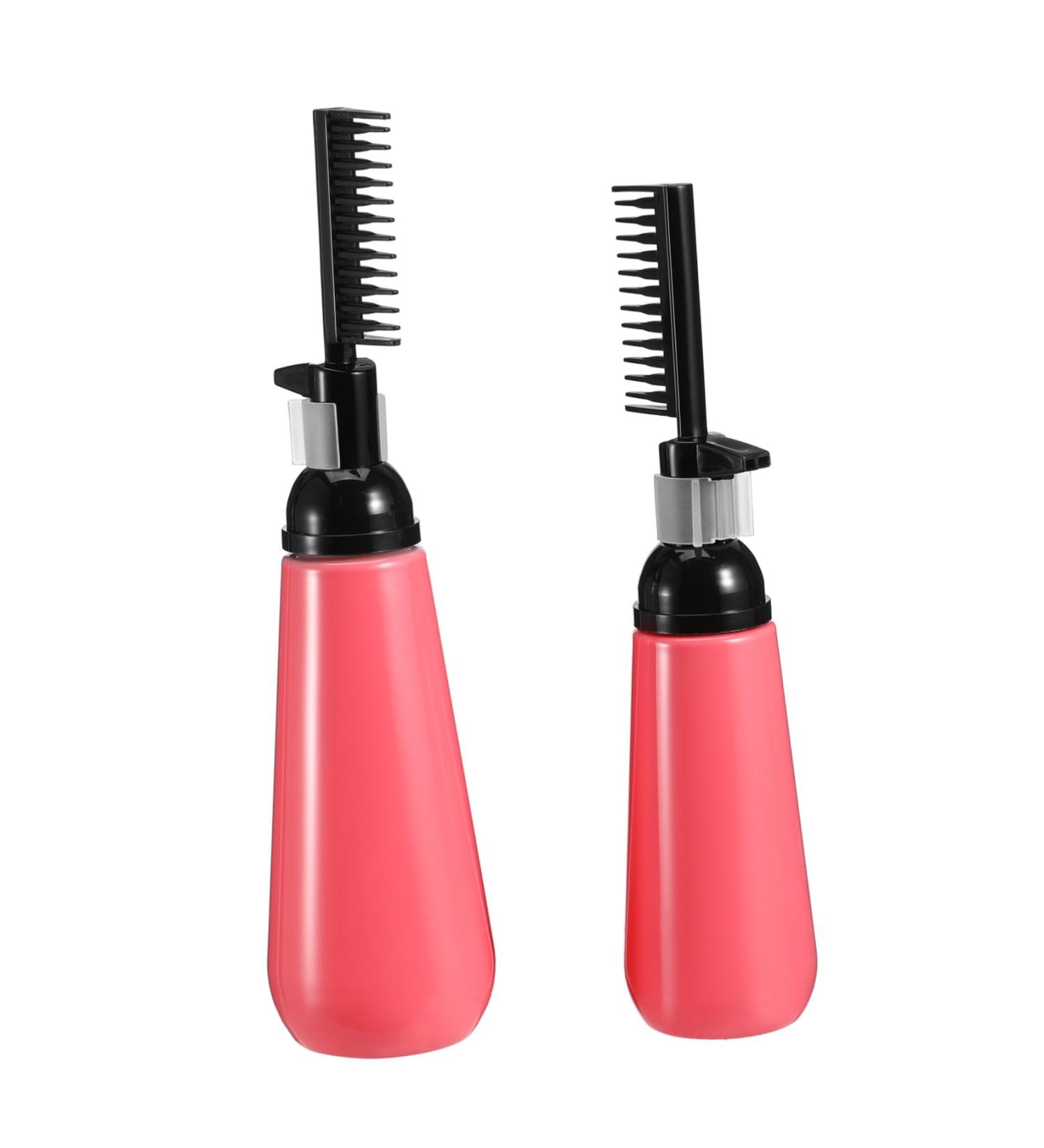 INOOMP 2 pi ces Bouteilles Applicatrices Teinture Cheveux avec Peigne Racines Distributeurs Plastique pour Coloration et Soin Capillaire Domicile - Buy Online on GoSupps.com