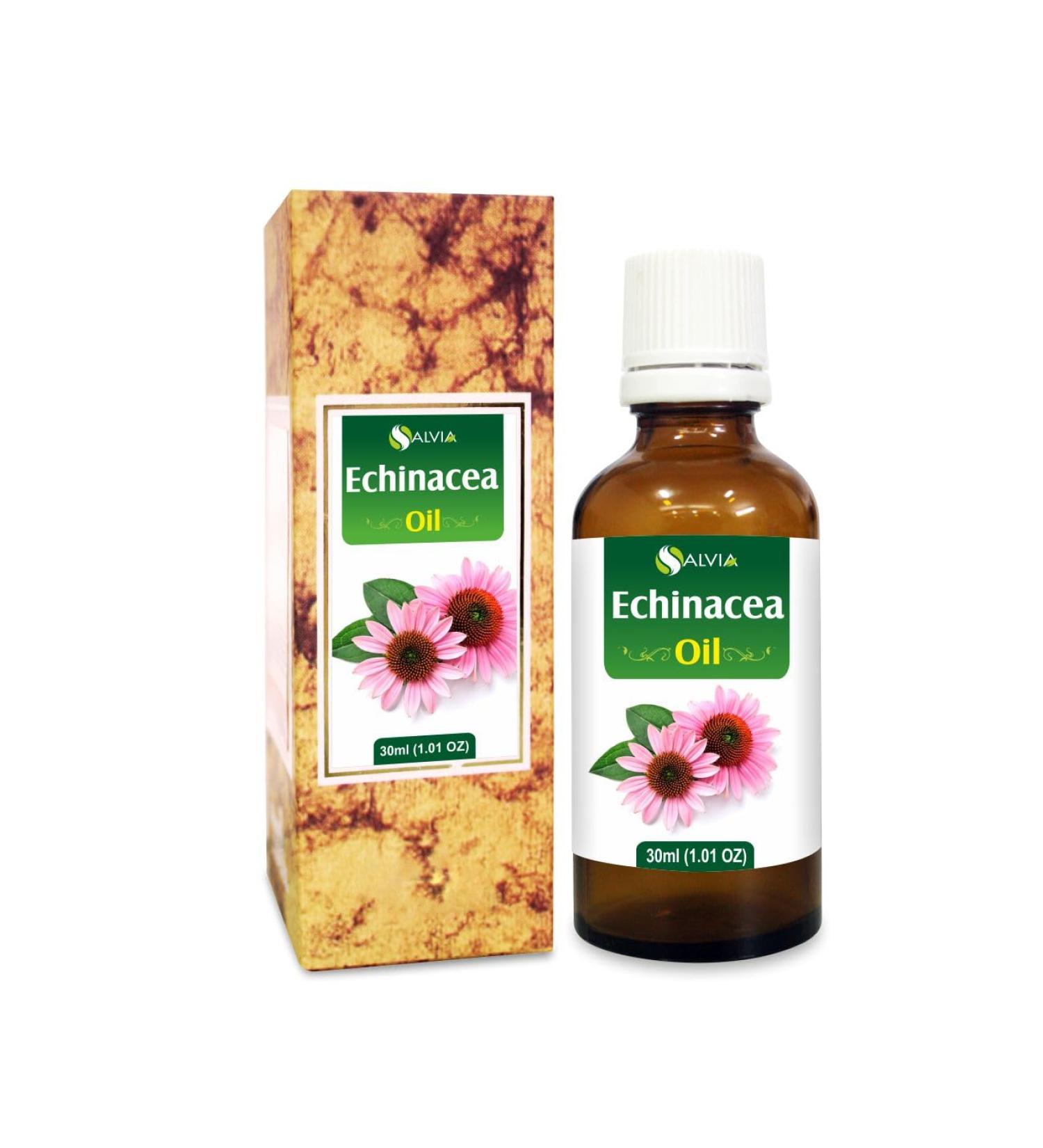 Pure Echinacea Oil 30ml | Natural Hair Care & Skin Care | Hydrate & Nourish - Buy Online on GoSupps.com