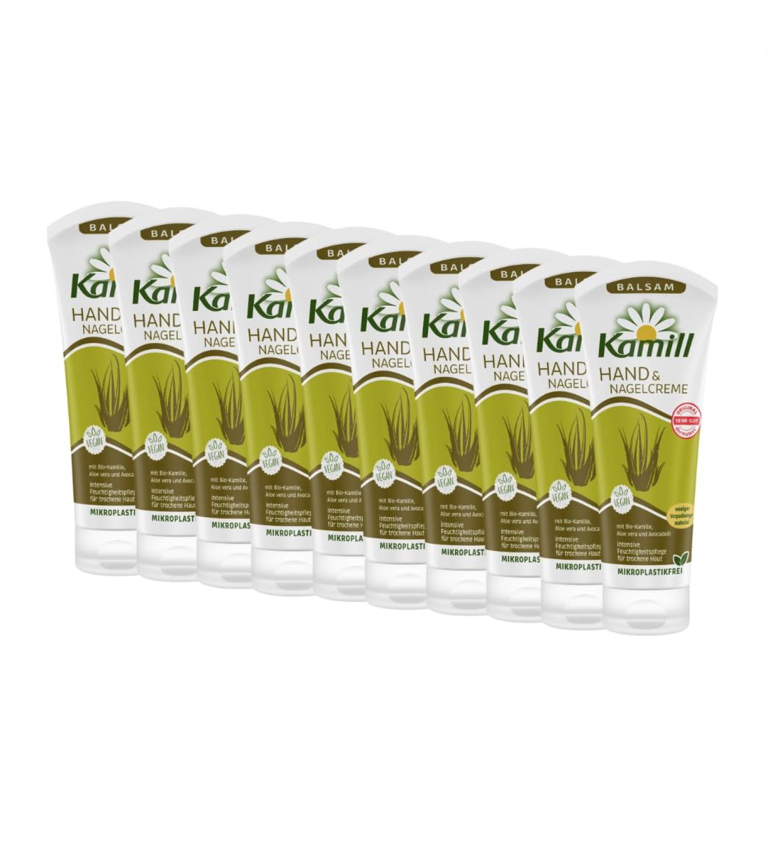 Kamill Hand & Nail Balm 100ml - Provides Intensive Care Hydration and Protection with Avocado Oil & Aloe Vera (10) - Buy Online on GoSupps.com