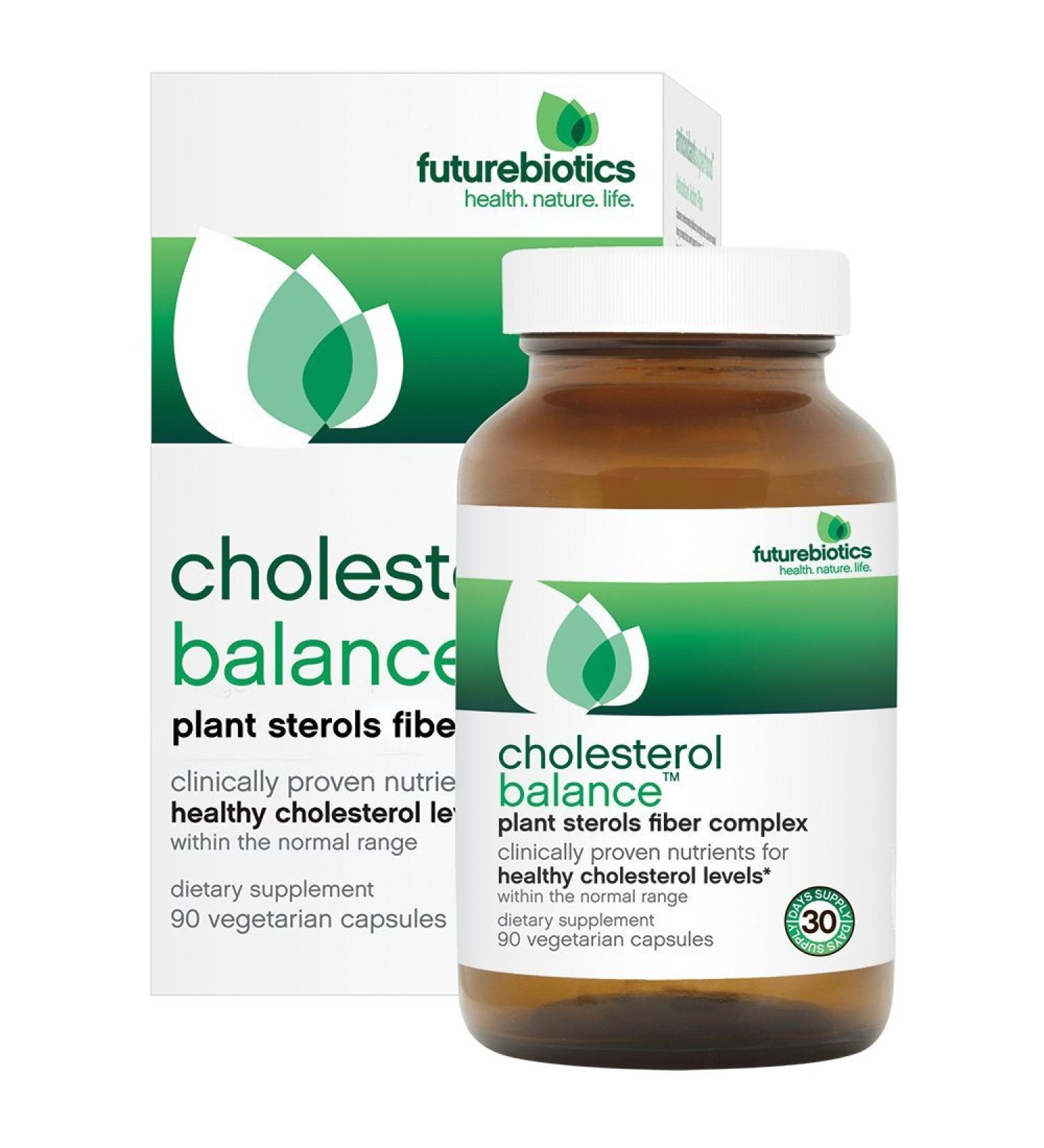 FutureBiotics Cholesterol Balance 90 Vegetarian Capsules