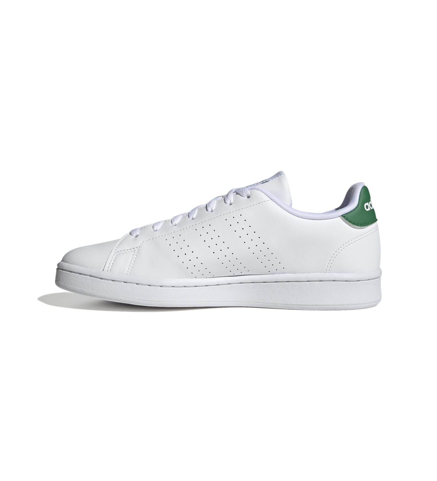 Buy adidas Men's Advantage Tennis Shoes - 43 1/3 EU - Ftwr White & Green | International Shipping Available - Buy Online on GoSupps.com
