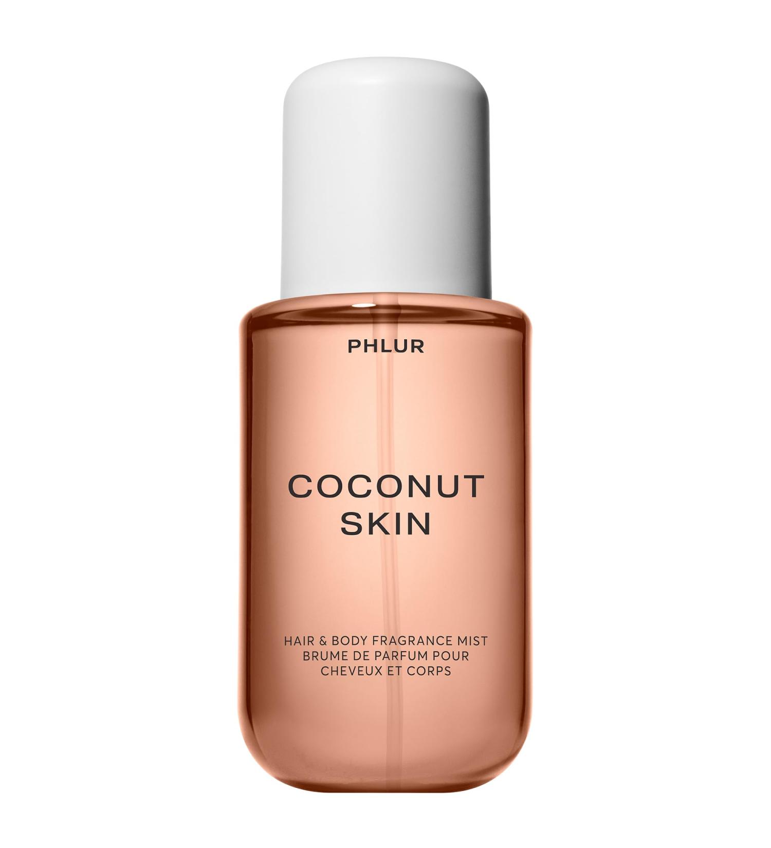 PHLUR Coconut Skin Body Mist - Coconut Gourmand Hair & Body Fragrance Spray for Women & Men - 8 Fl Oz - Buy Online on GoSupps.com