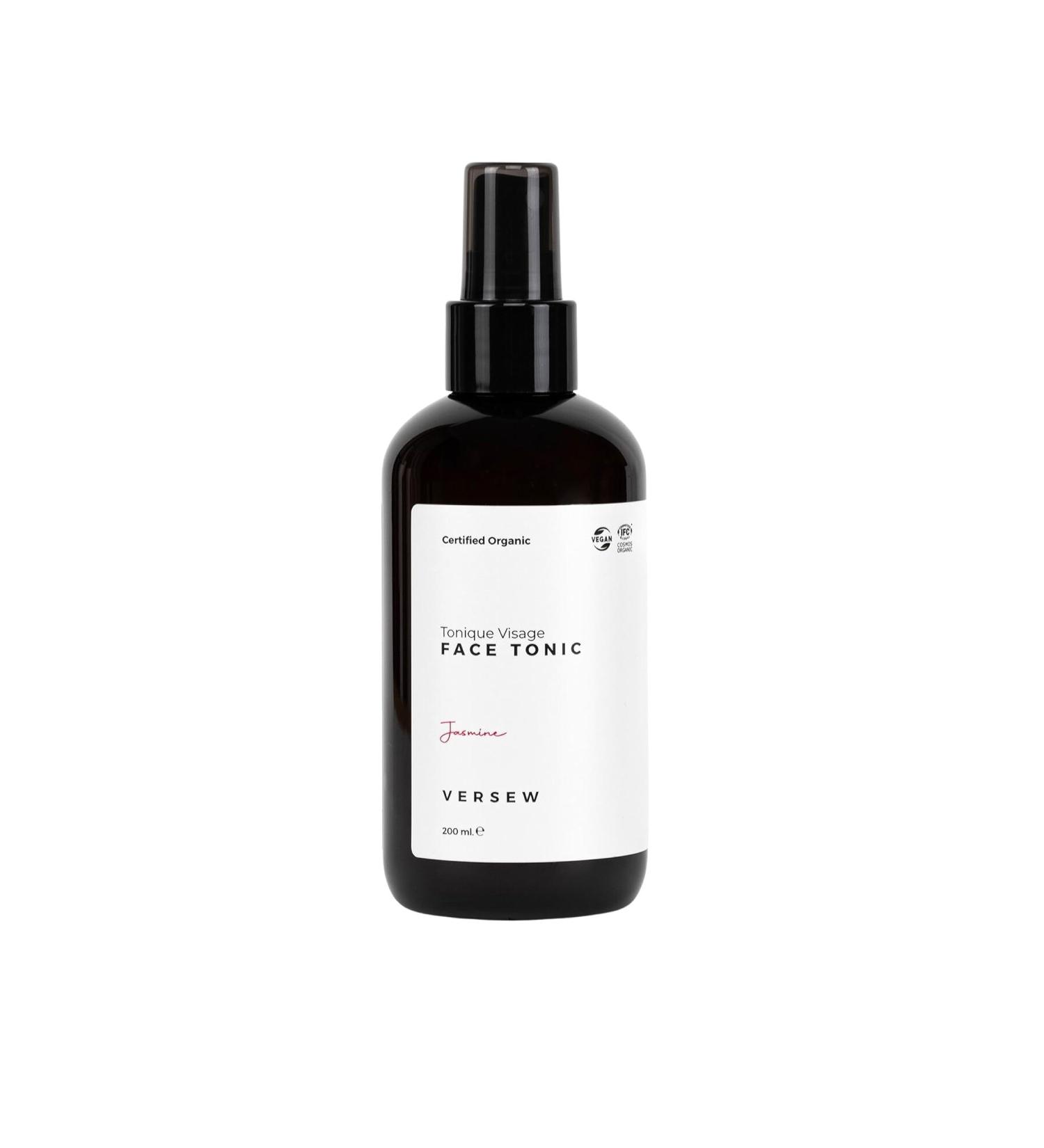 Versew Vegan Organic Toning Cleanser for Oily & Impure Skin Anti-Bacterial Tonic & Facial Toner (200ml) - Buy Online on GoSupps.com