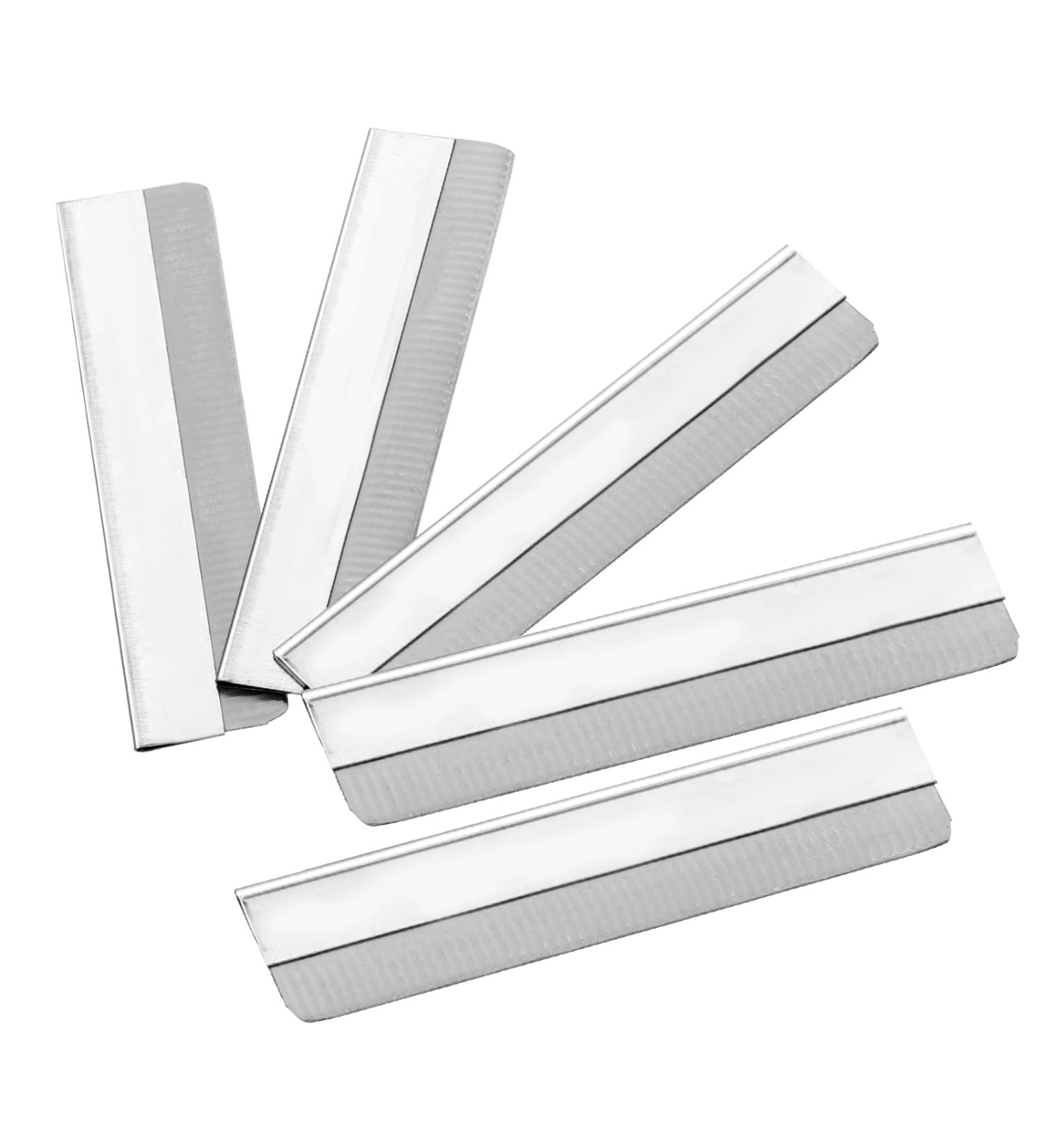 50 Pcs Stainless Steel Straight Razor Blades - Single Edge Safety Razor Blades for Men & Women Facial Hair Removal & Eyebrow Trimming Tools - Buy Online on GoSupps.com