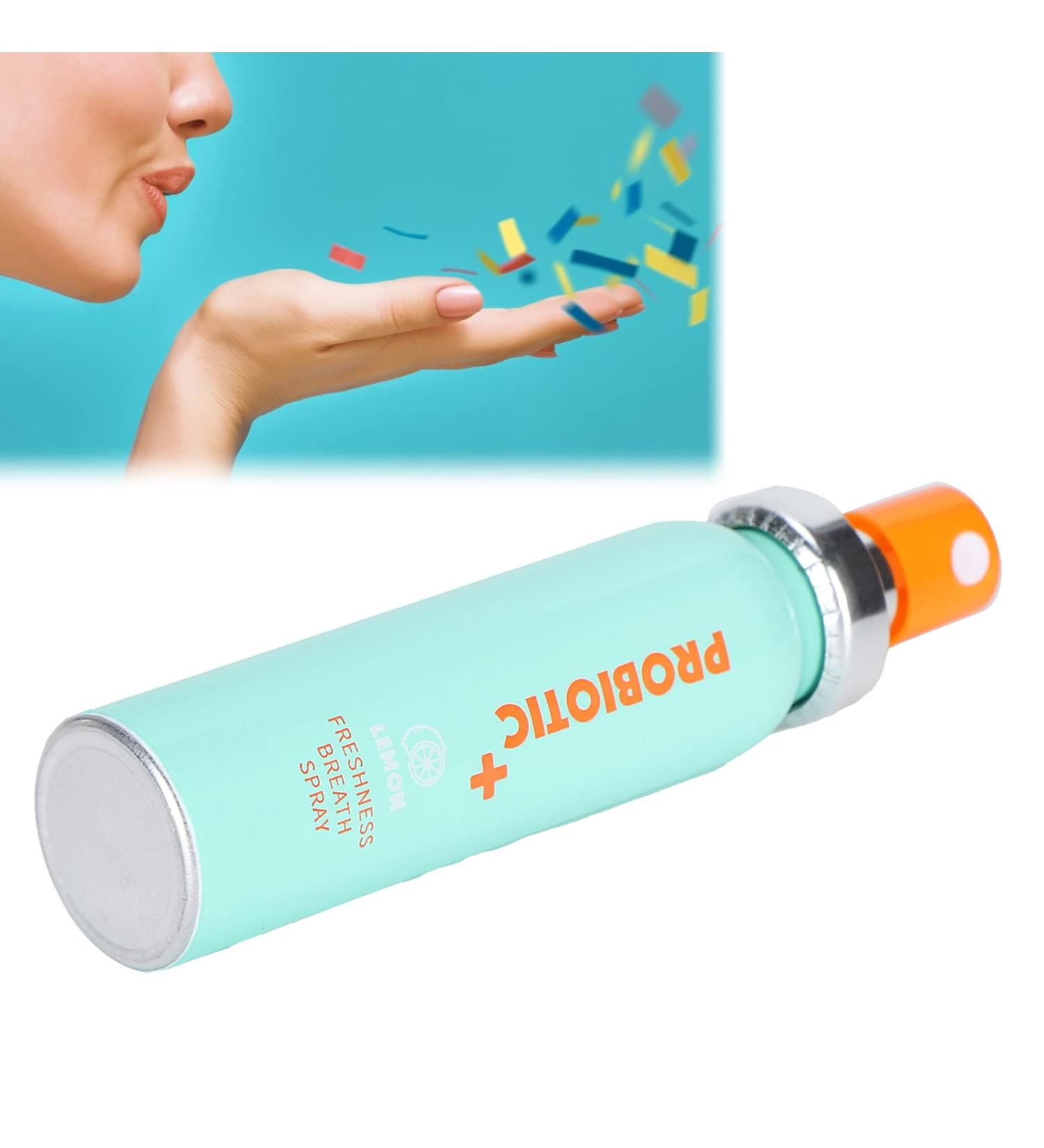 Fresh Lemon Mouth Spray - Moisturizing Bad Breath Care | Fast Acting & Long Lasting Formula | Non-Acidic Oral Freshener - Buy Online on GoSupps.com