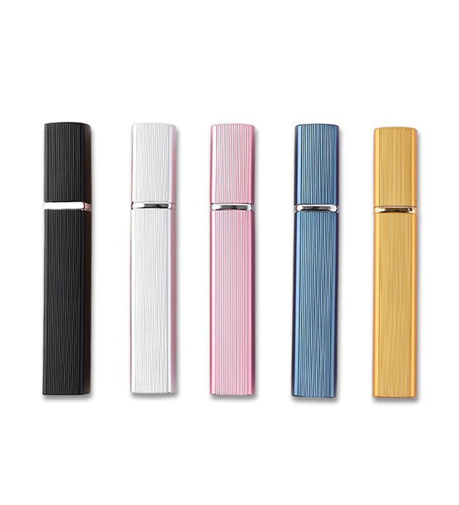 5 pieces portable 5ml refillable mini perfume atomizer bottle easy to fill empty small perfume spray atomizer multicolor (5 colours) suitable for outdoor travel-purse handbag pocket-male and female - Buy Online on GoSupps.com