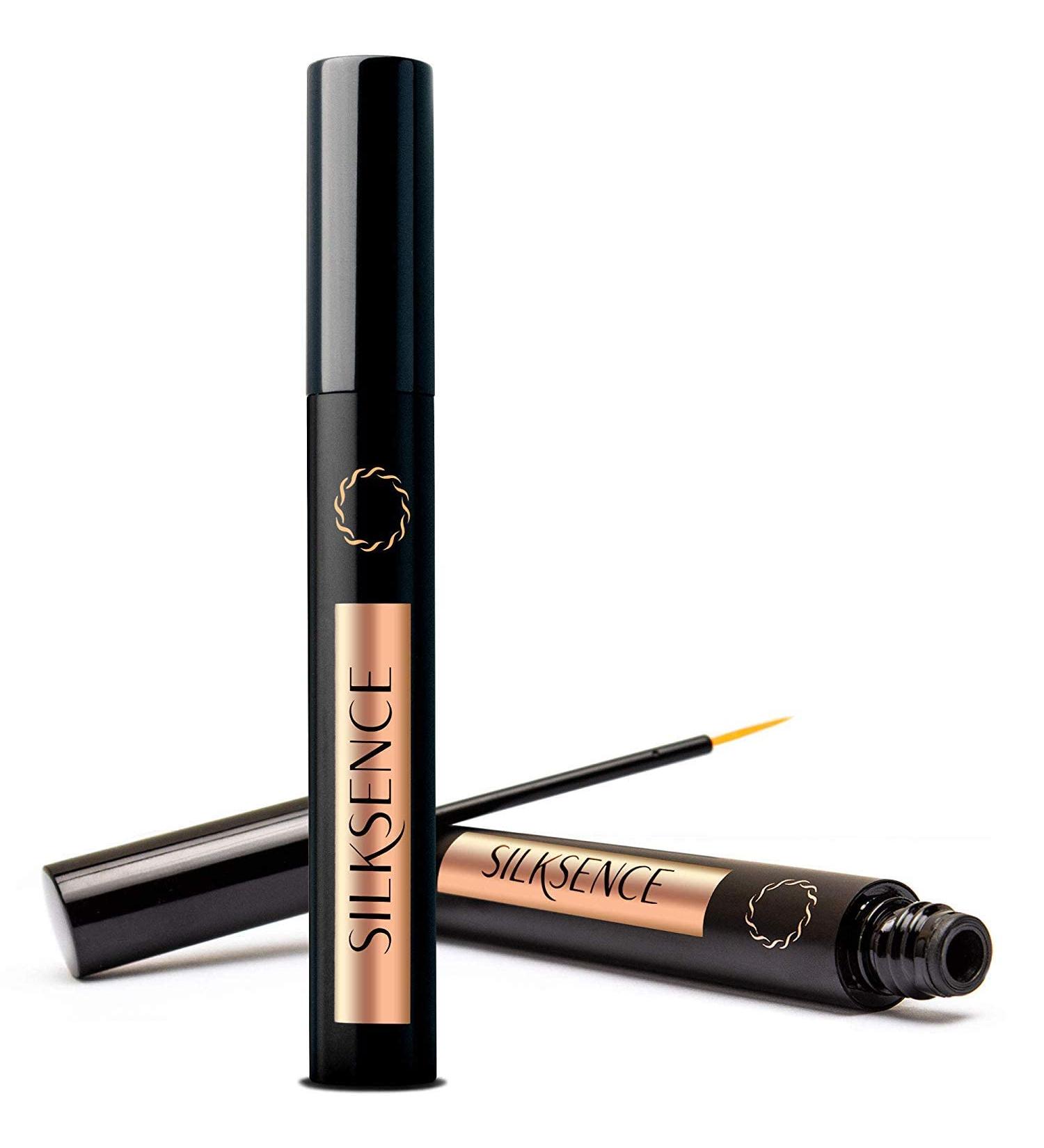SILKSENCE Eyelash Growth Serum | Premium Lash & Eyebrow Enhancer - Black - Buy Online on GoSupps.com