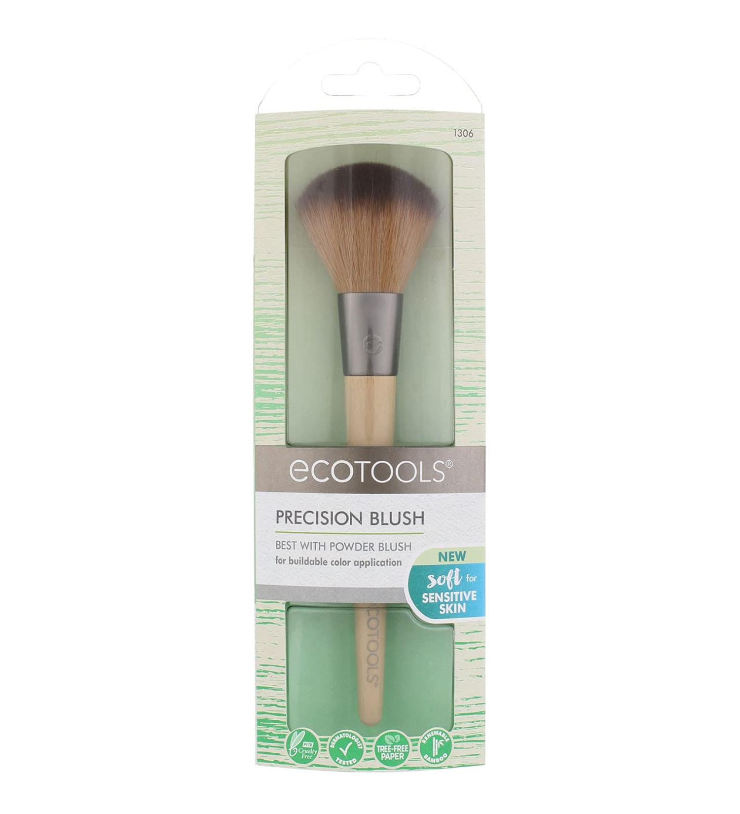 EcoTools Precision Blush Brush - Eco-Friendly Makeup Tool for Flawless Application - Buy Online on GoSupps.com